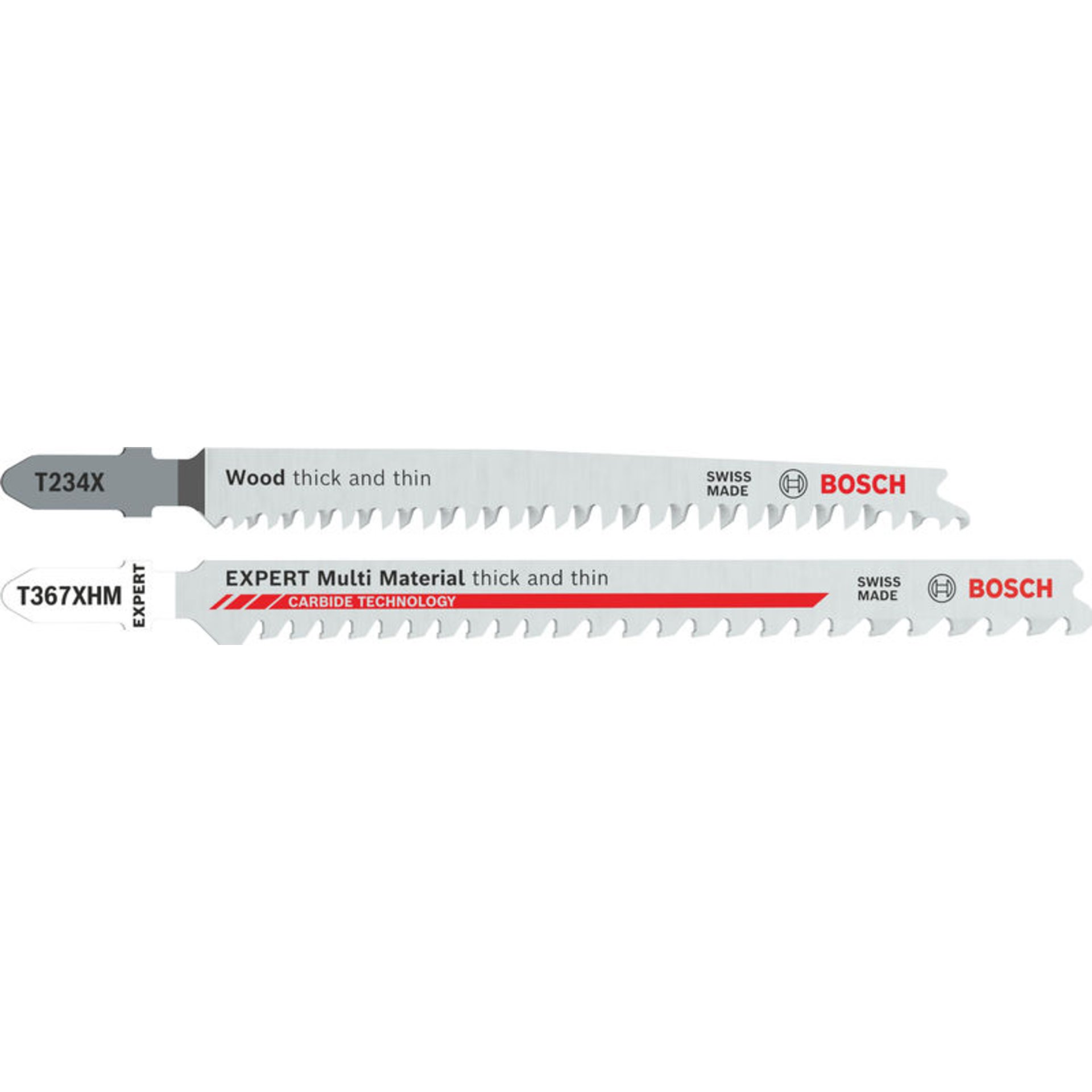 T234X+EXPERT Multi Material thick and thin T367XHM Stichsägeblätter-Set, 26-tlg.