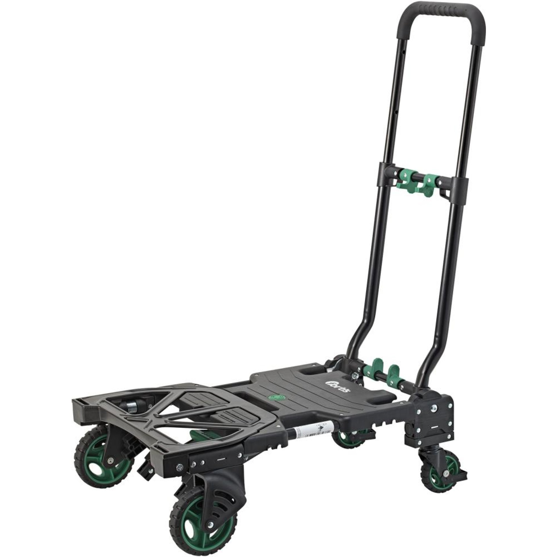 2-in-1 Vielzweckwagen FORTIS klappbar 70/137kg BxTxH 778x450x685 / 416x450x110 / FW-90TP