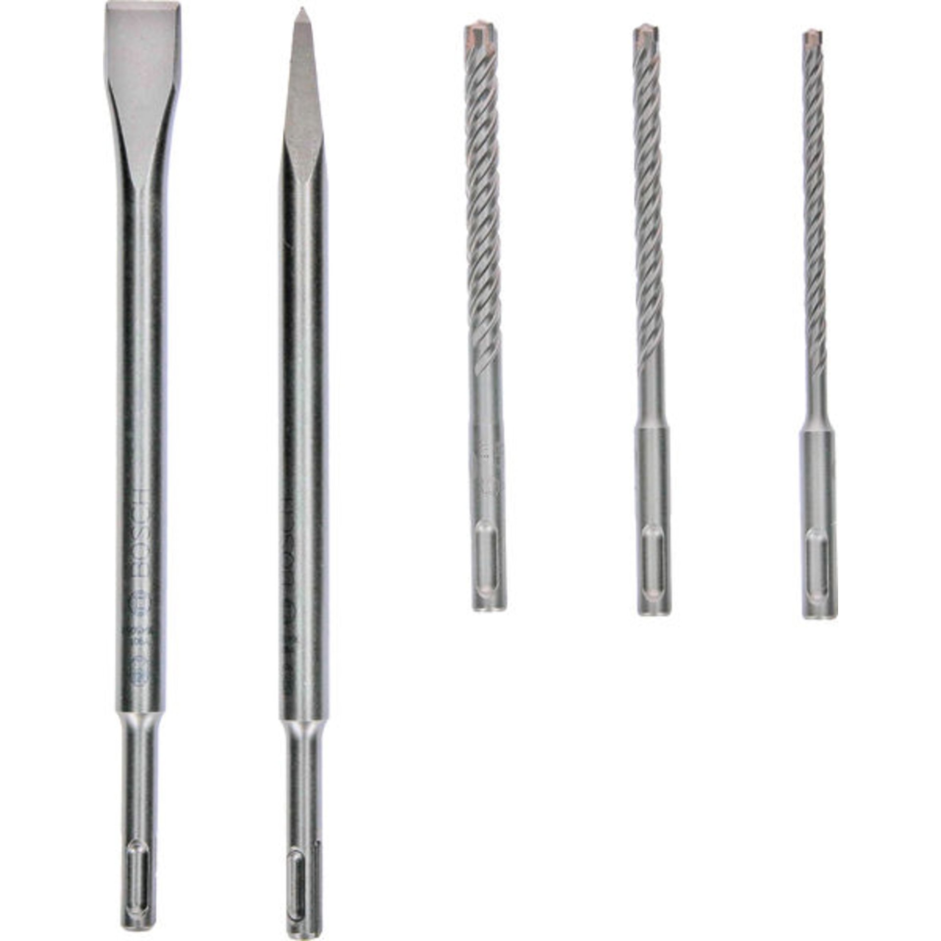 PRO SDS plus-4C Meißel- und Bohrersatz, 5-tlg
