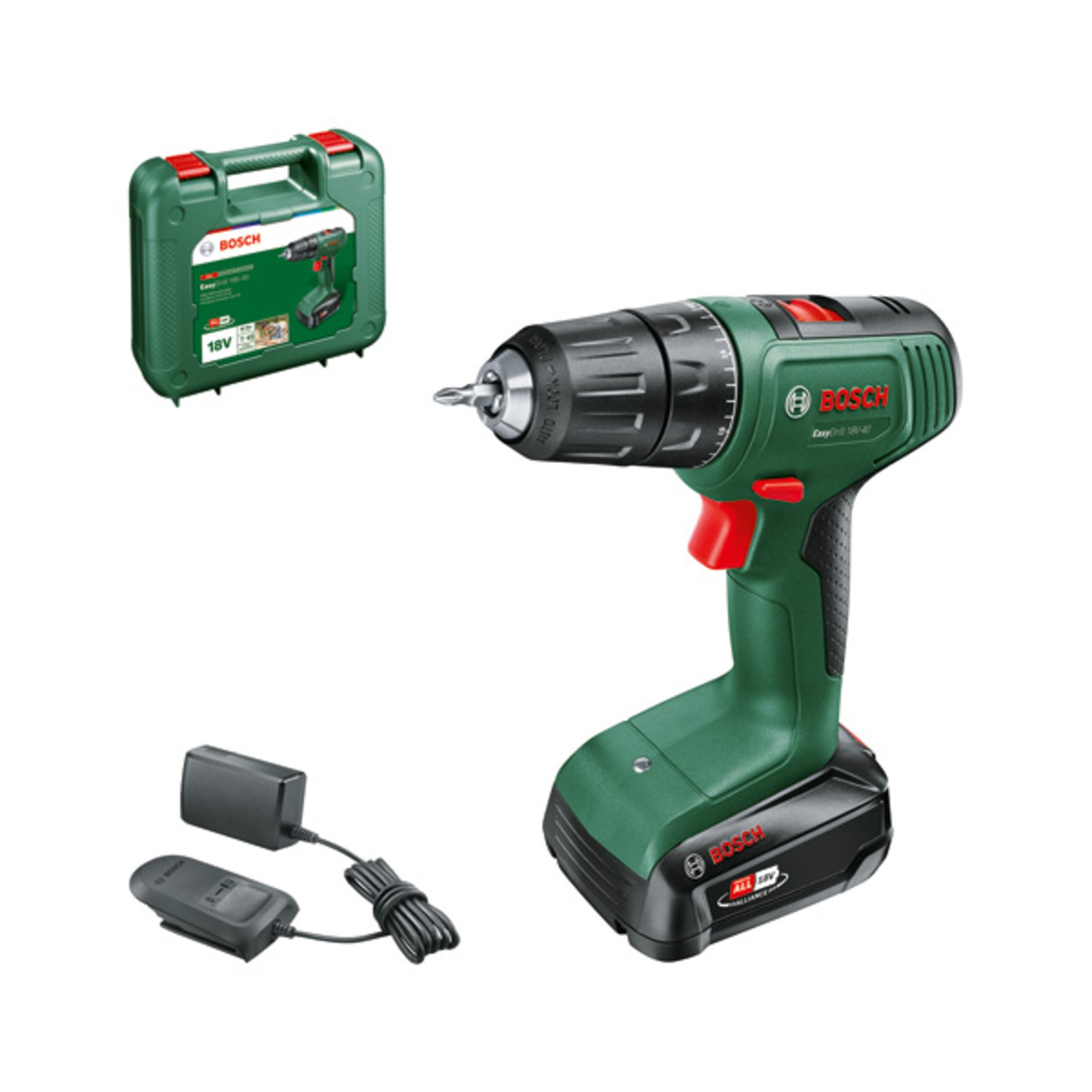 Akku-Bohrschrauber EasyDrill 18V-40, 1 x Akku PBA 18V 2.0Ah