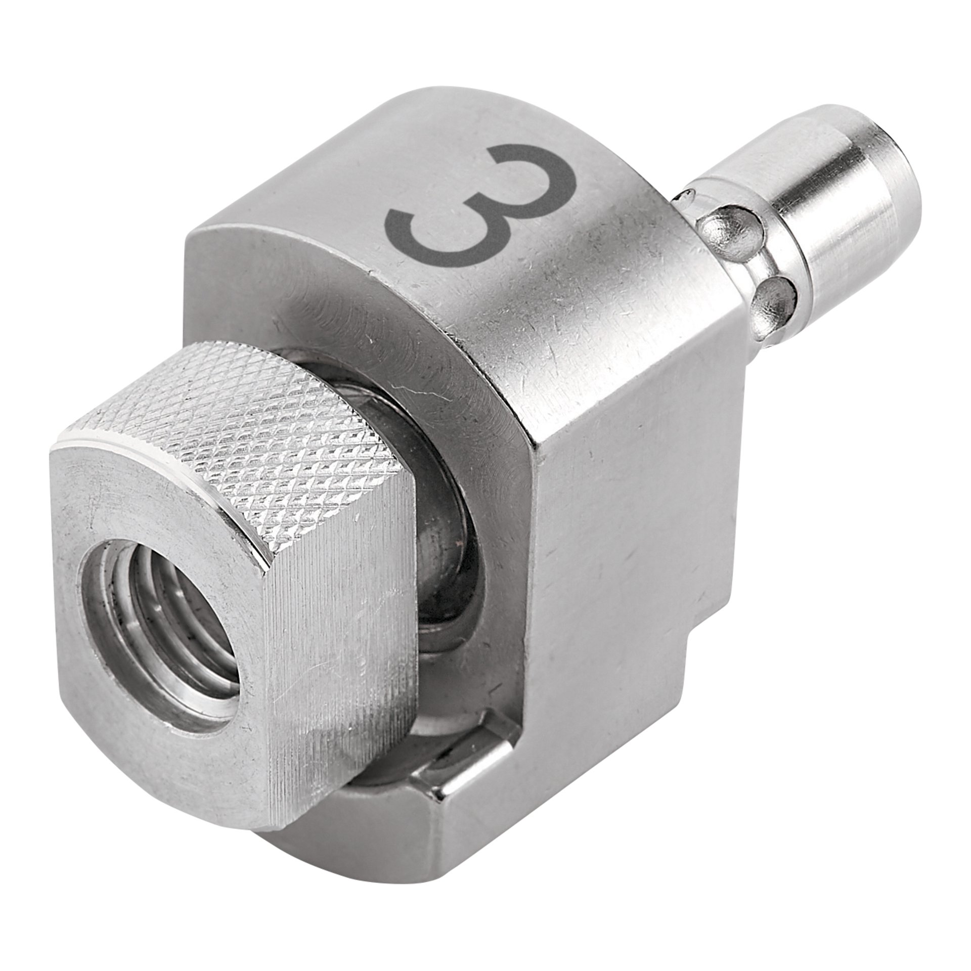 Adapter exzentrisch freilaufend, 3 mm Hub