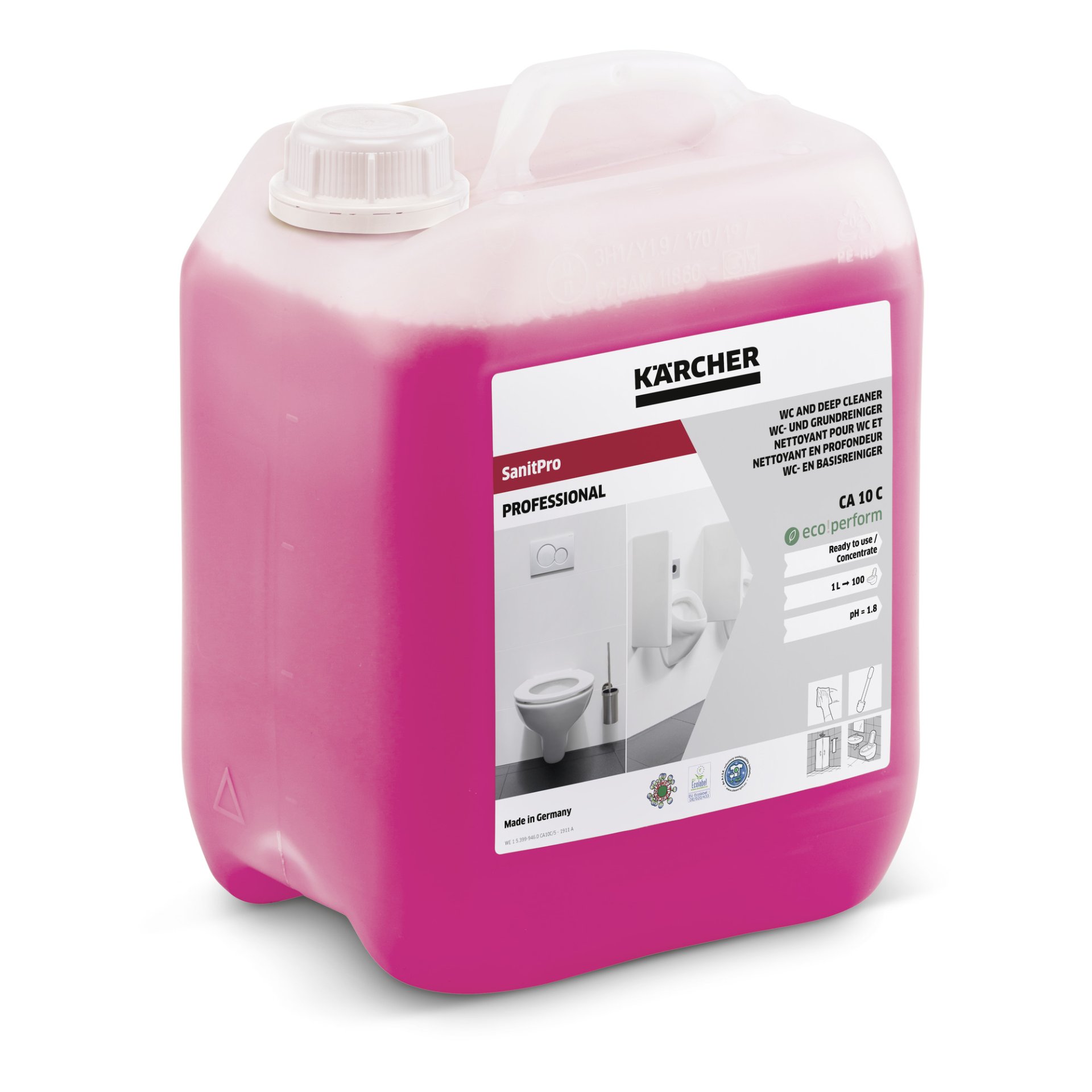 Kärcher Sanitär-Grundreiniger  CA 10 C    5 L, Var.1