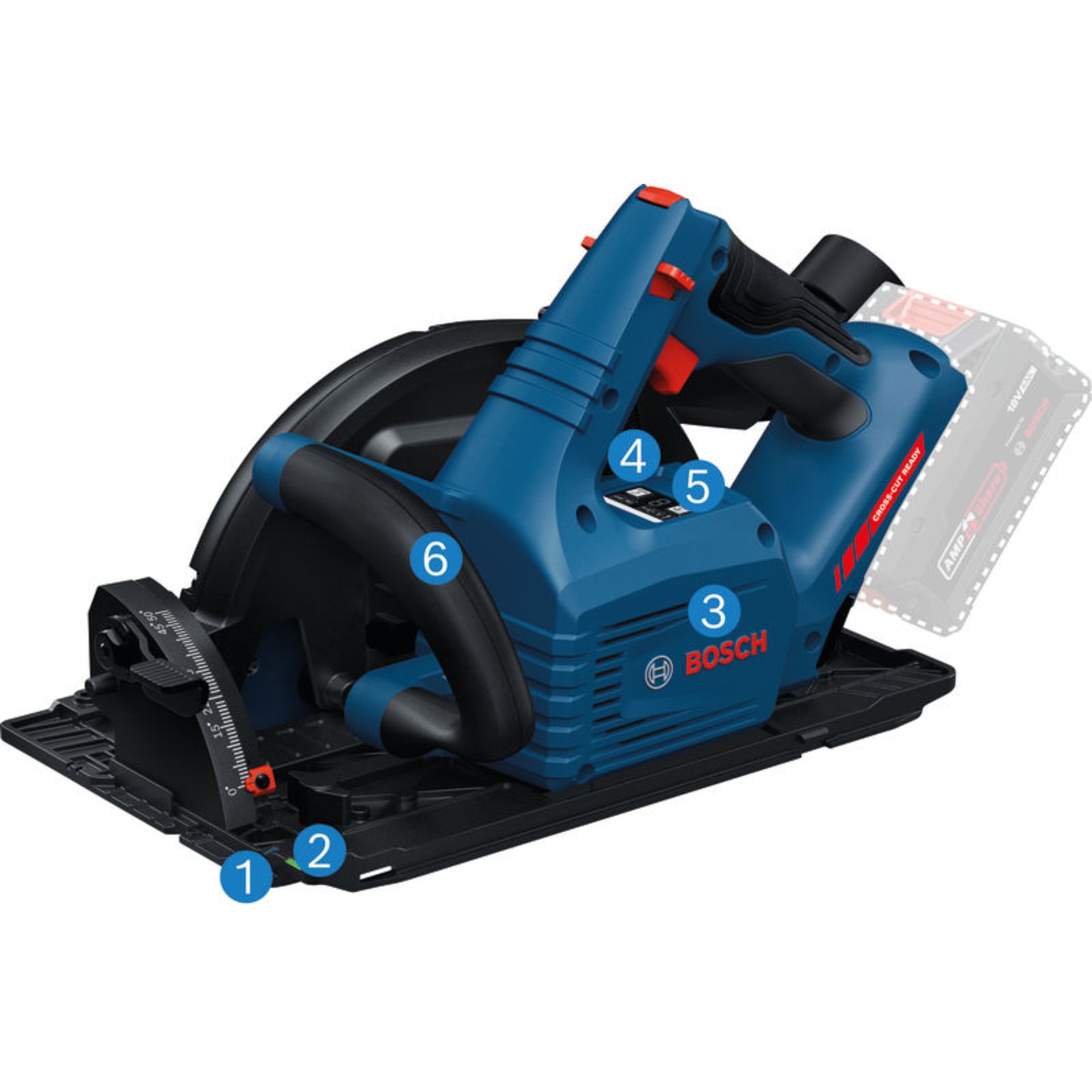 Akku-Kreissäge EXKS18V-68GX, L-BOXX 238