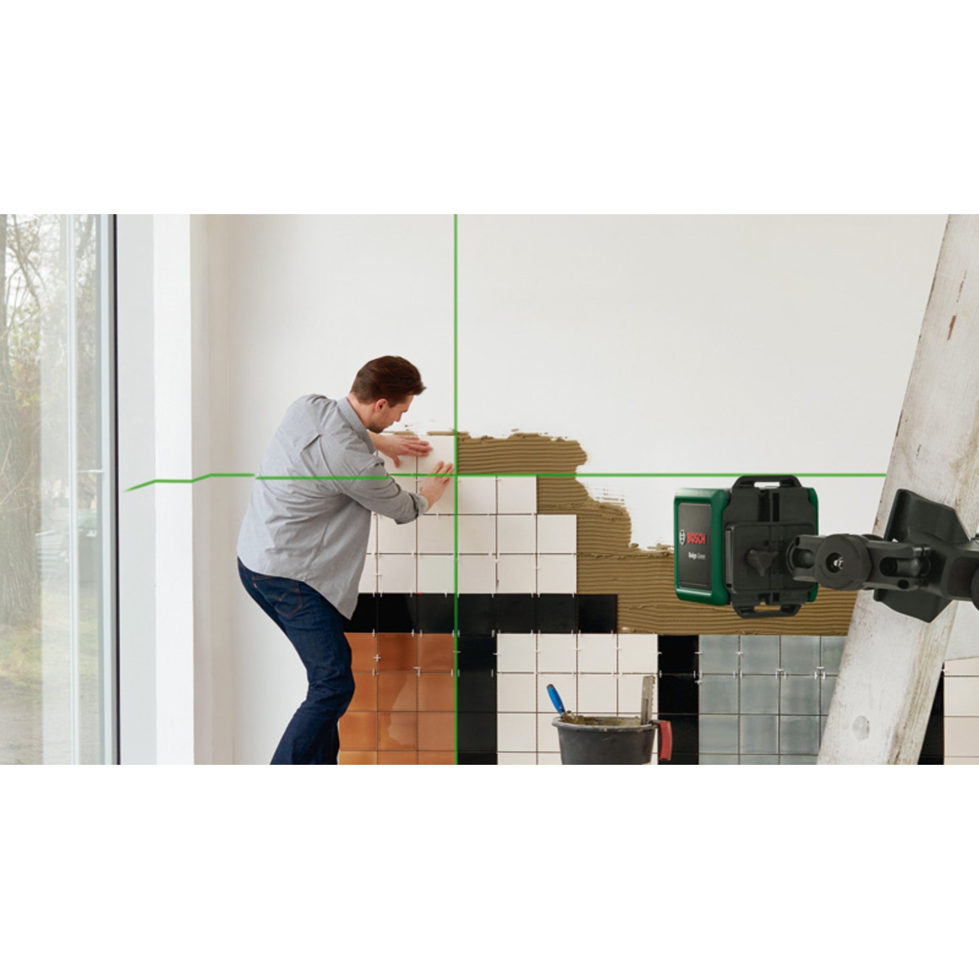 Kreuzlinien-Laser Quigo Green Set