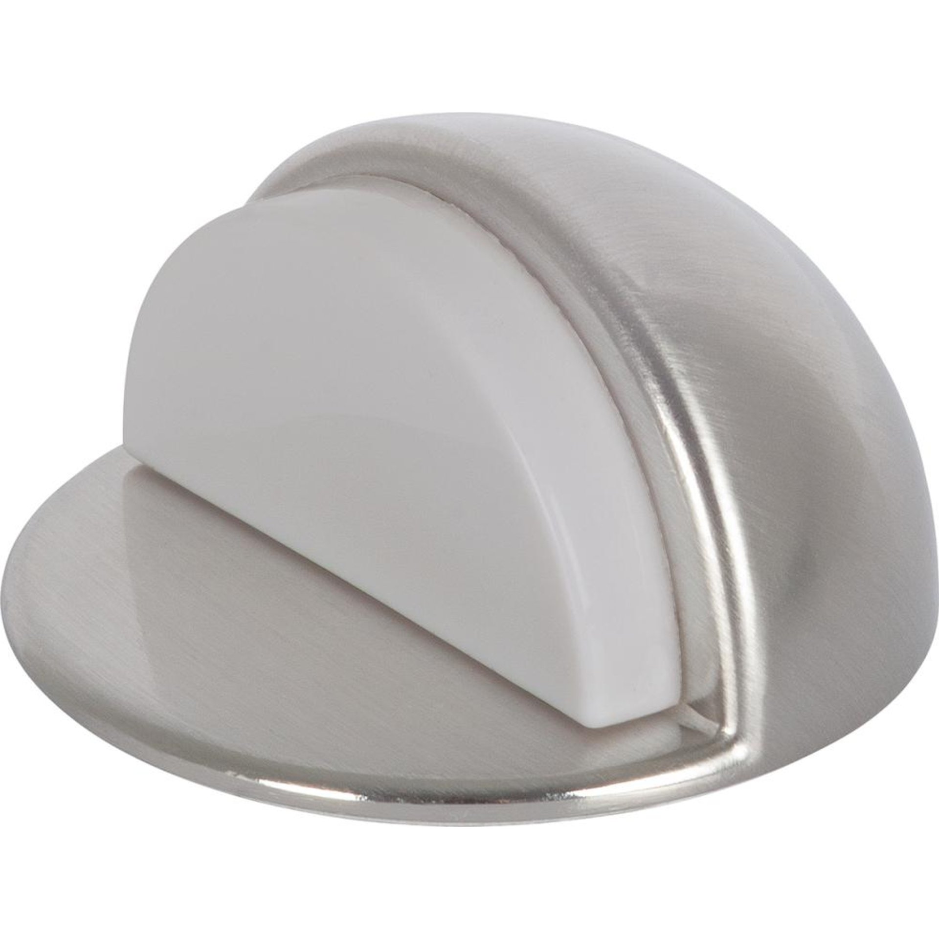 Türstopper Metall Ø45xH 25,selbstkl,pol Inhalt: 1