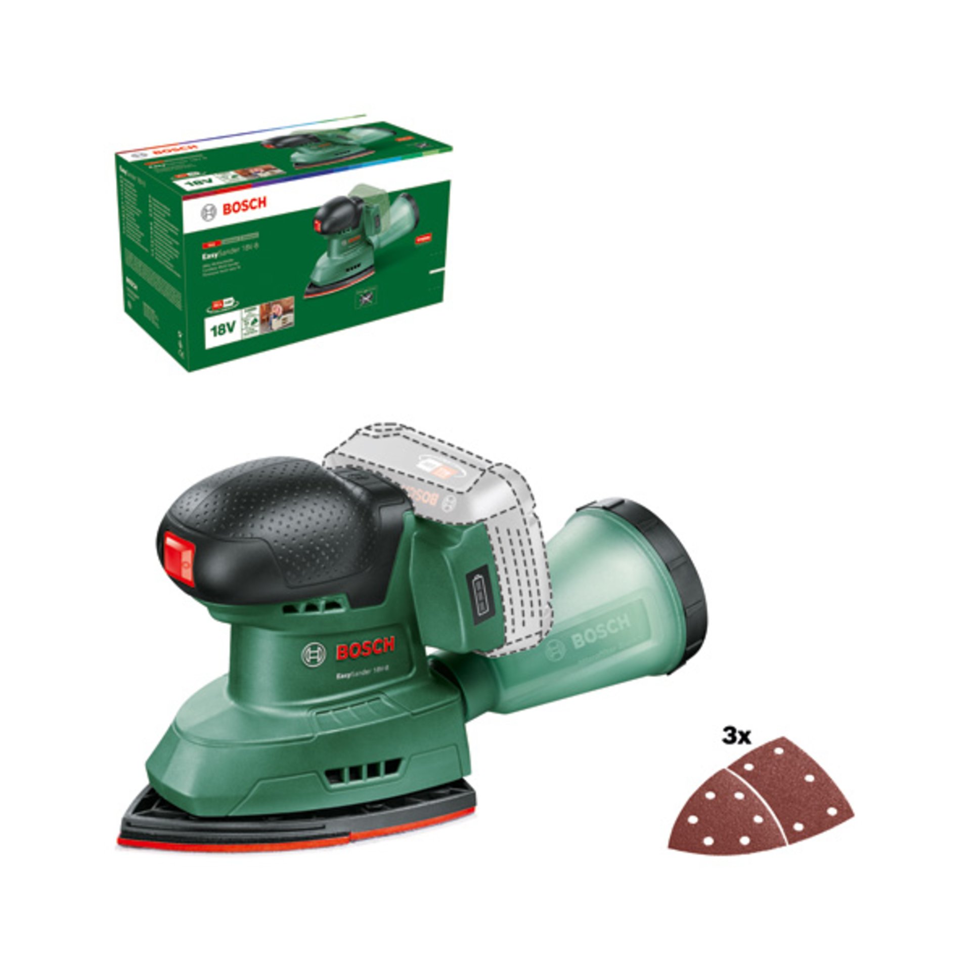 Akku-Multischleifer EasySander 18V-8