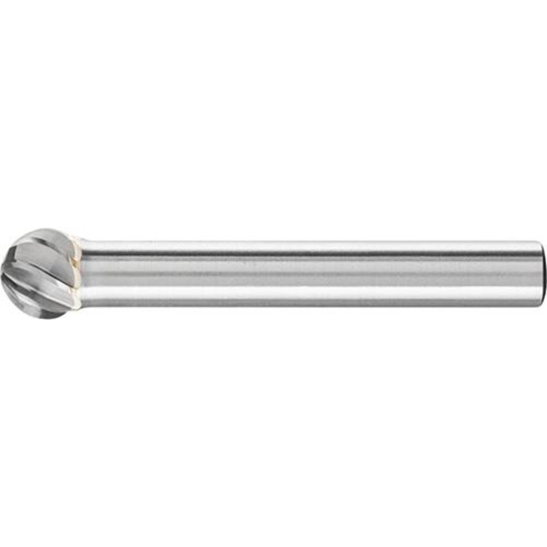 Frässtift HM kugelförmig 0807 rostfrei 6mm 8x7mm Pferd
