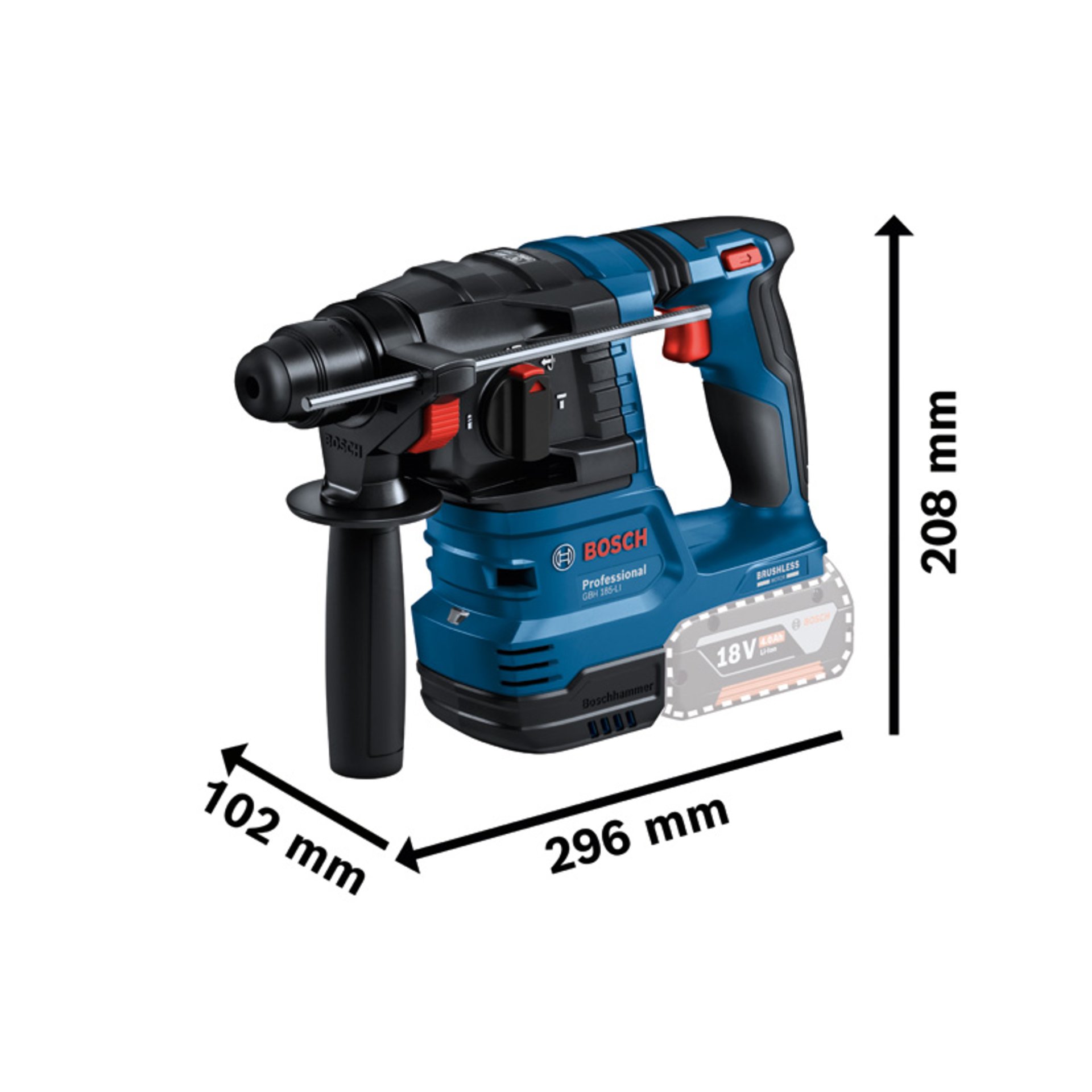 2 x 18V-Set: GSR + GBH + 2 x Bit-Set + 2 x GBA 18V 4.0 Ah + GAL 18V-40