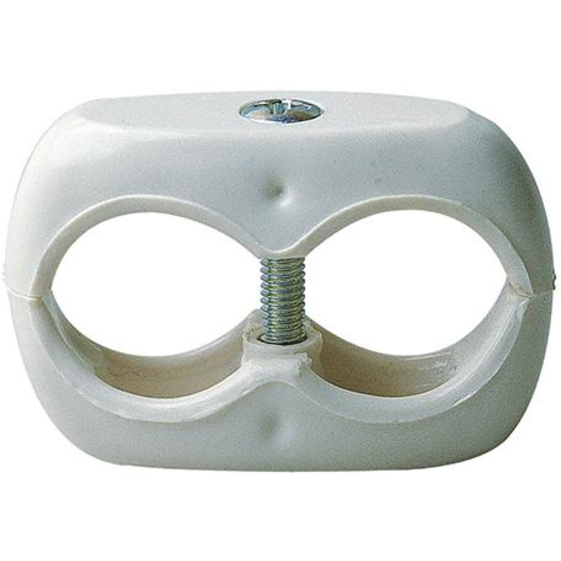 Doppelschlauchklemme Kunststoff, 13 x 13 mm