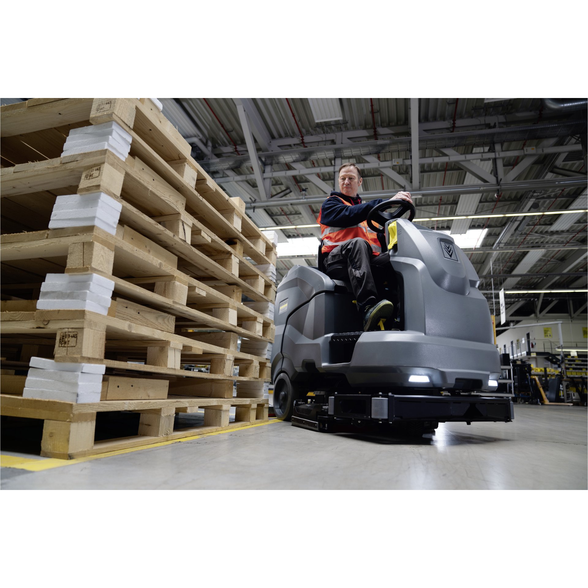 Kärcher Aufsitz-Scheuersaugmaschine B 220 R Bp Pack DOSE+240Ah Wet+Rins+D90