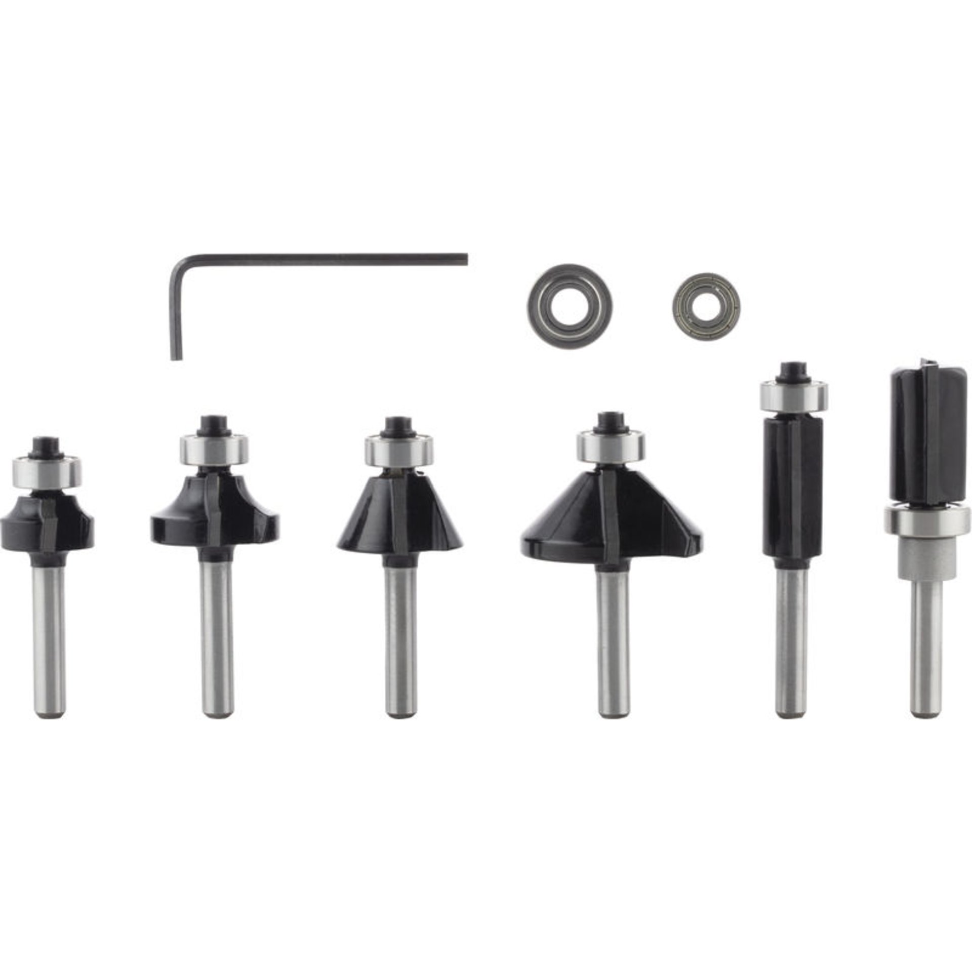 PRO Fräser- Set, Schaft 6mm, 6-tlg.