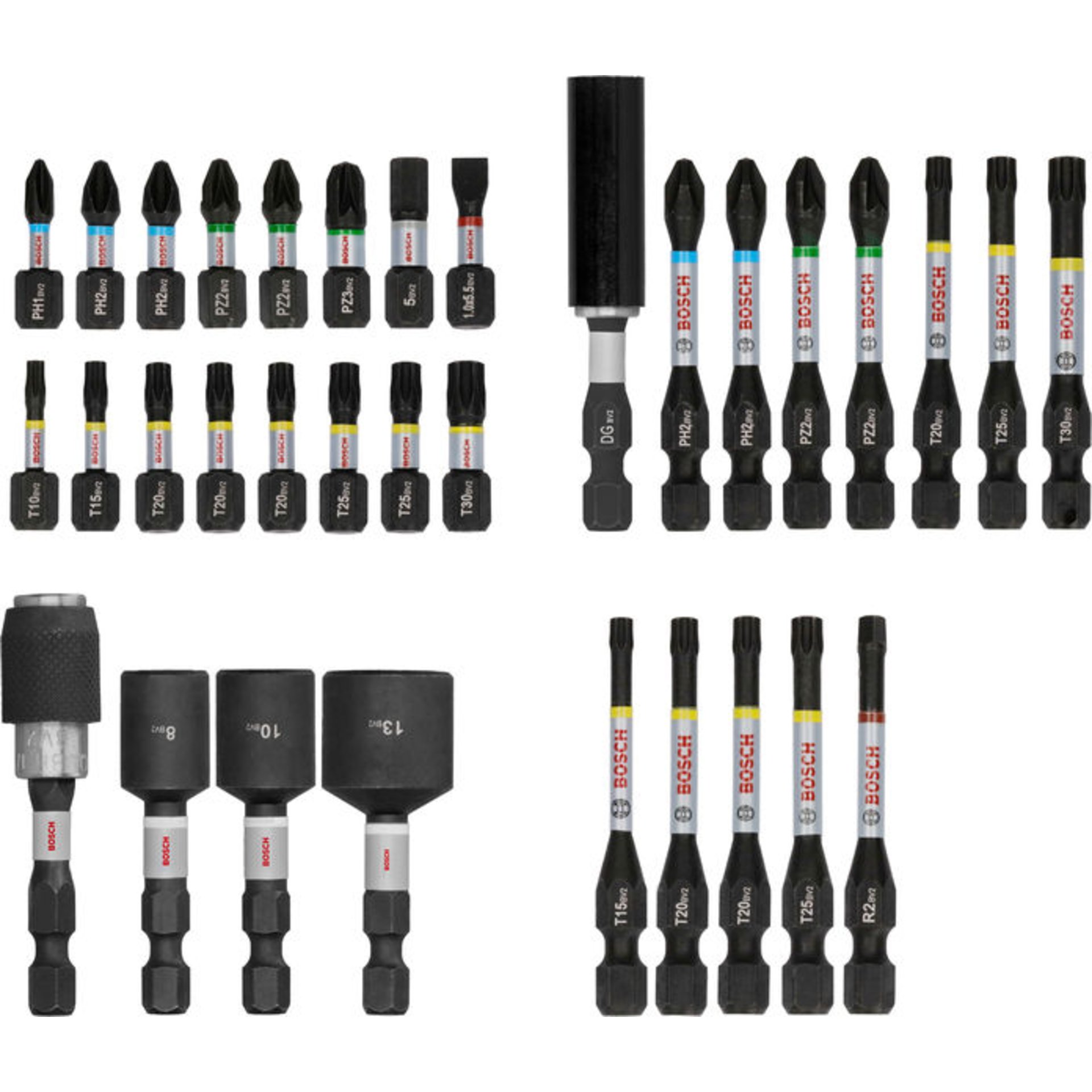 PRO Impact Schrauberbit Set, 33-tlg.