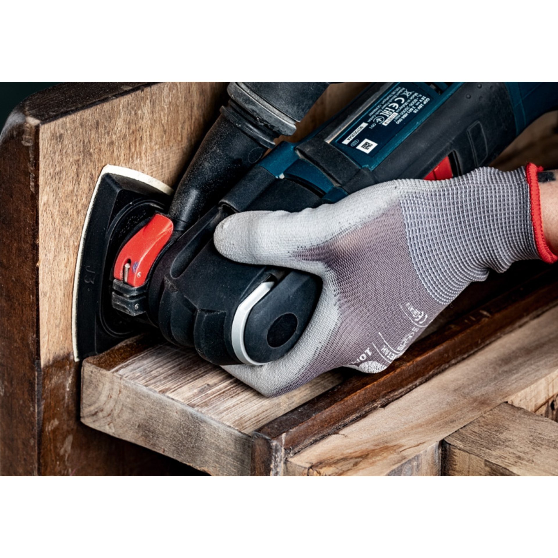 EXPERT M480 Schleifnetz Set, 93mm, K80-180, 6-tlg.
