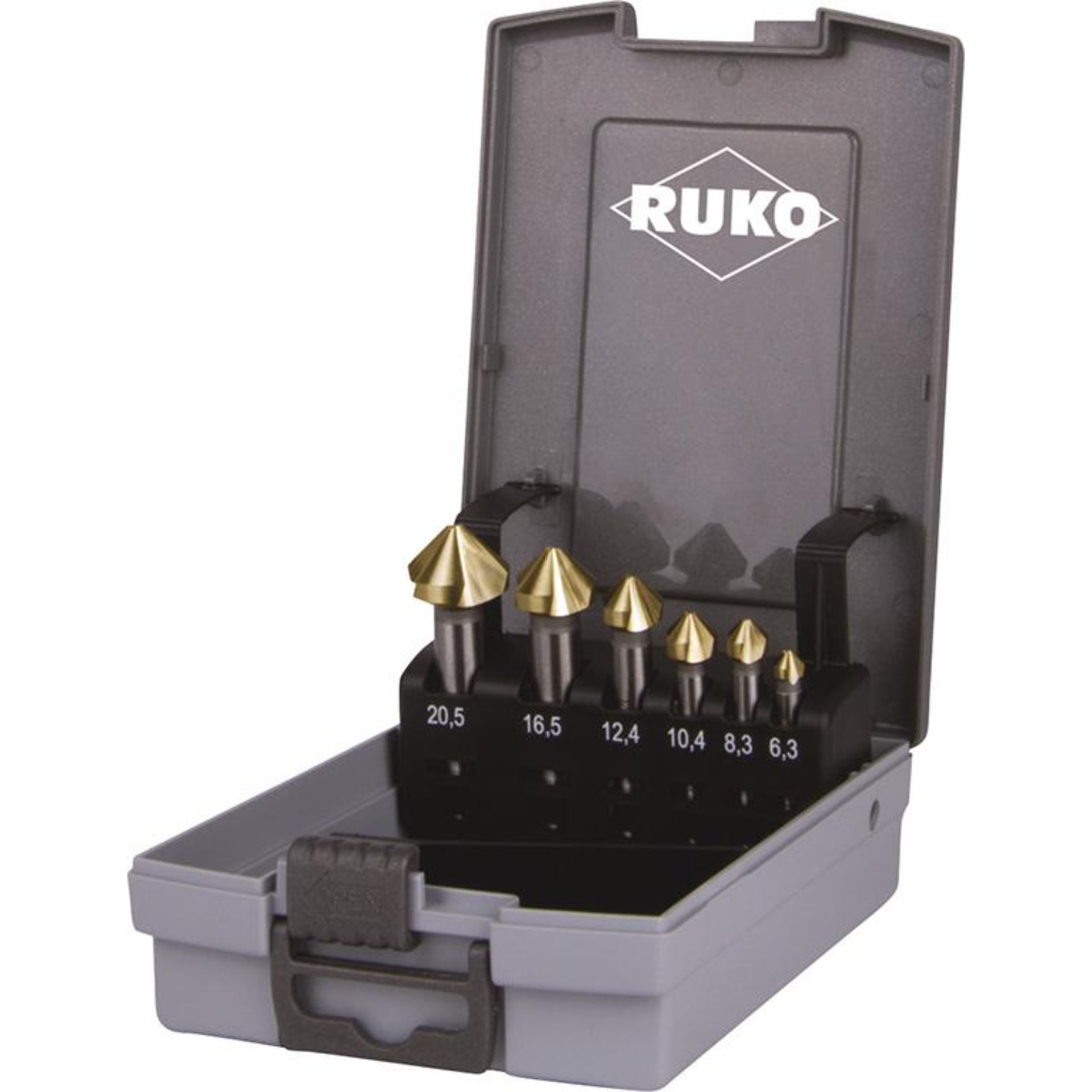 Kegels.-Stz.D335C HSS 90G 6,3 mm-20,5mm TIN RUKO