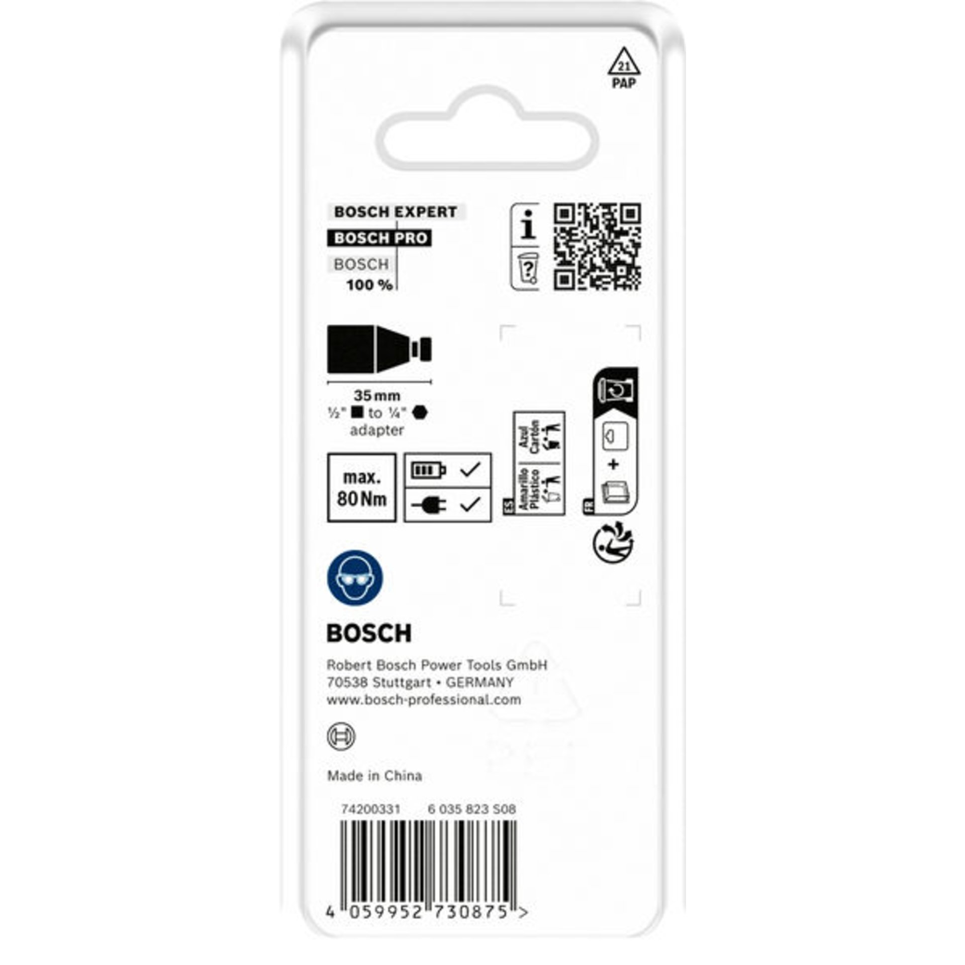 PRO Impact Bit-Adapter, 1/2''
