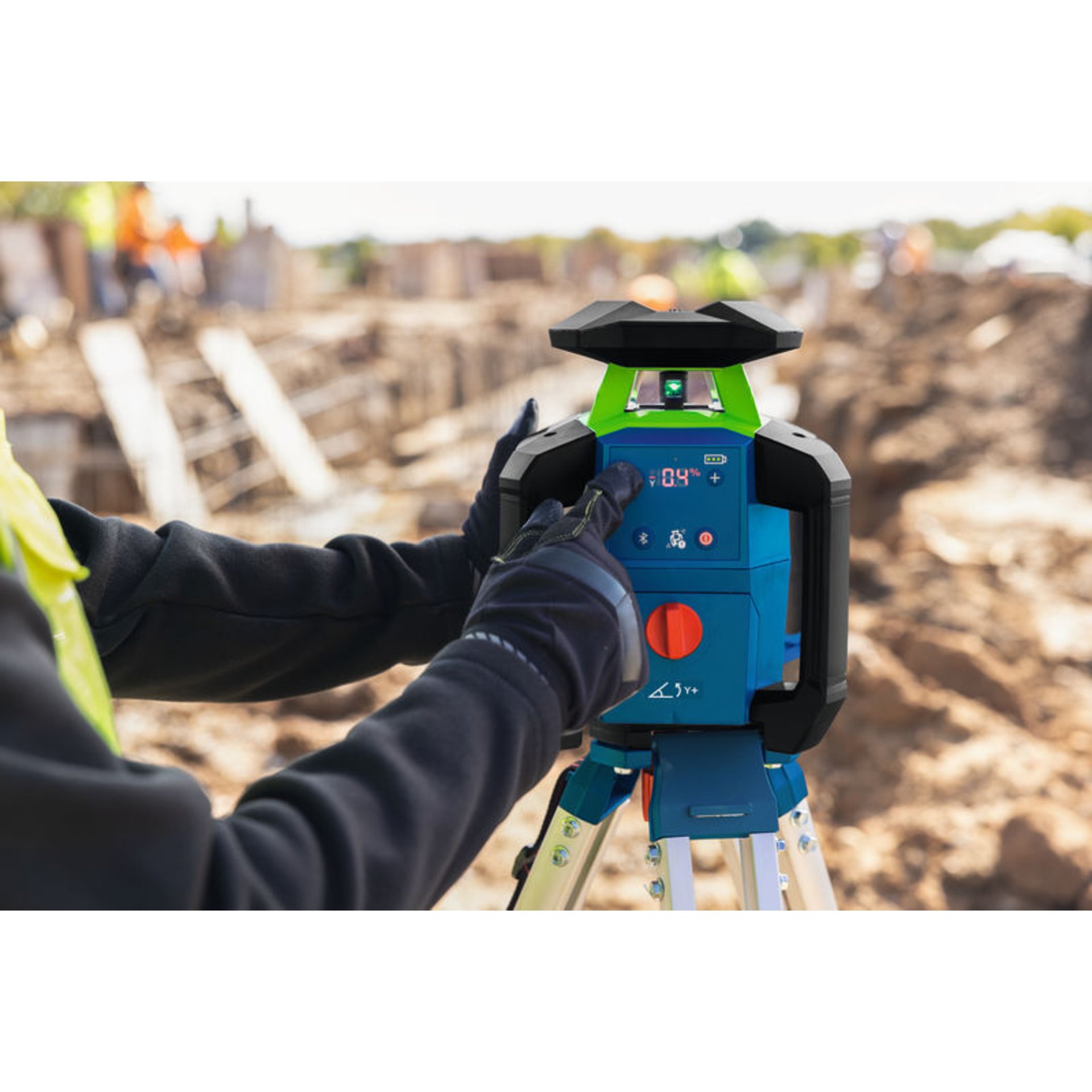 Rotationslaser GRL18V-4-34CVG, 1 x Akku ProCORE18V 4.0Ah in L-BOXX