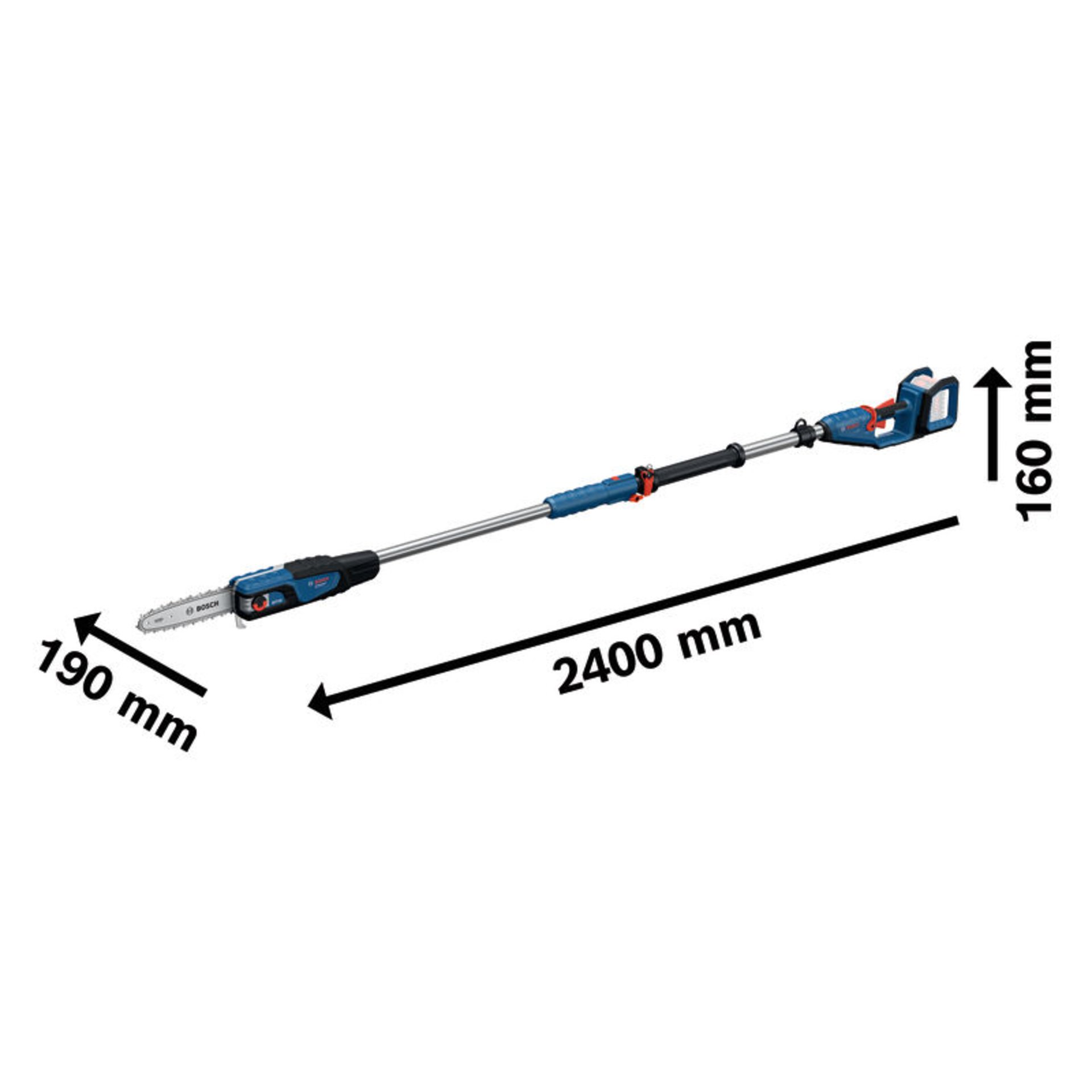 Akku-Teleskop-Hochentaster GKE 18V-25 TP