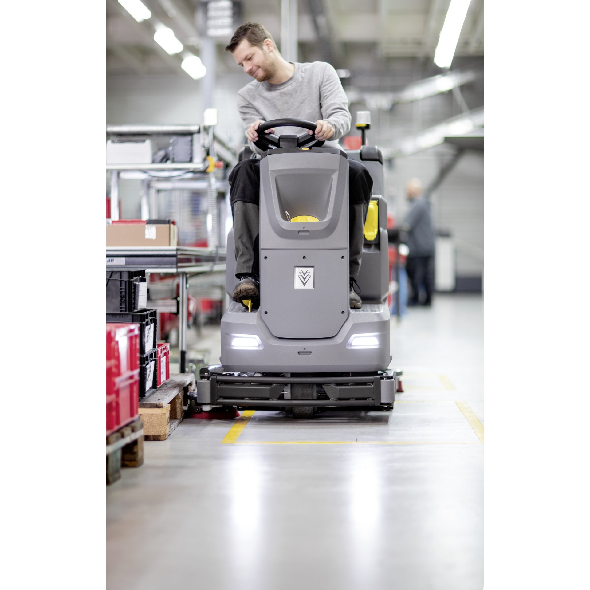 Kärcher Aufsitz-Scheuersaugmaschine B 110 R Bp Pack 170Ah Dose+R75