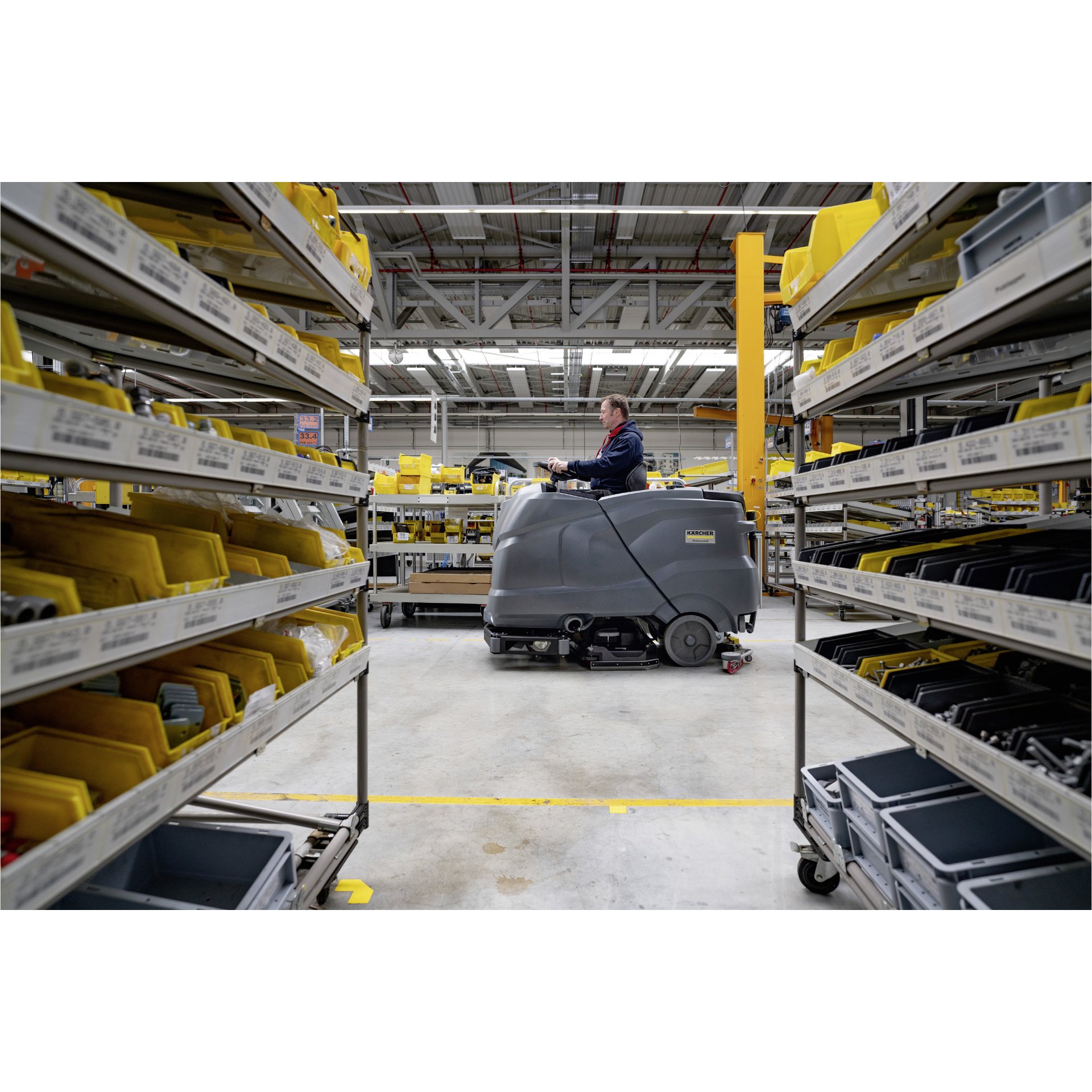Kärcher Aufsitz-Scheuersaugmaschine B 220 R Bp Pack DOSE+240Ah Wet+Rins+D90