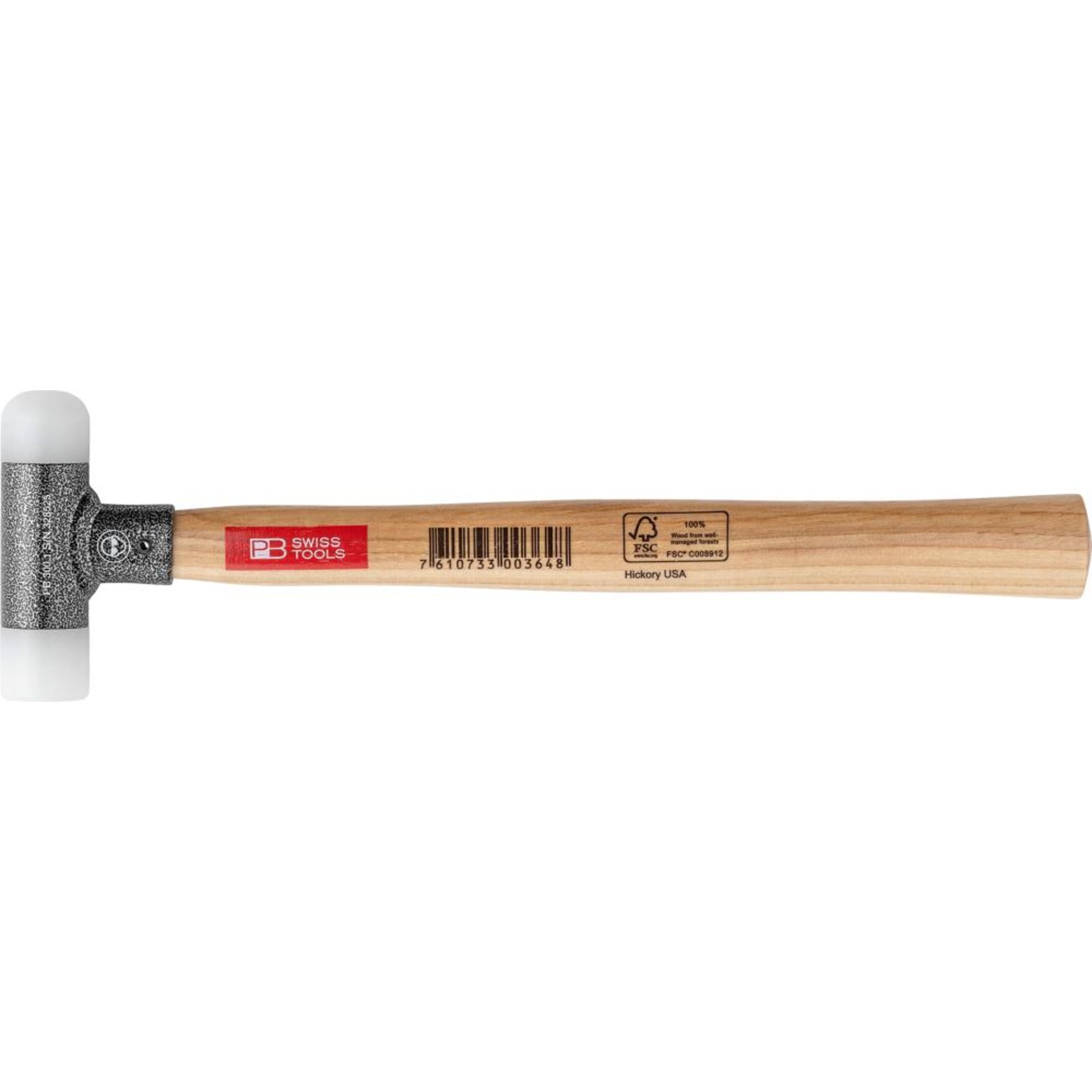 Schonhammer mit Holzstiel rückschlagfrei 22mm PB Swiss Tools