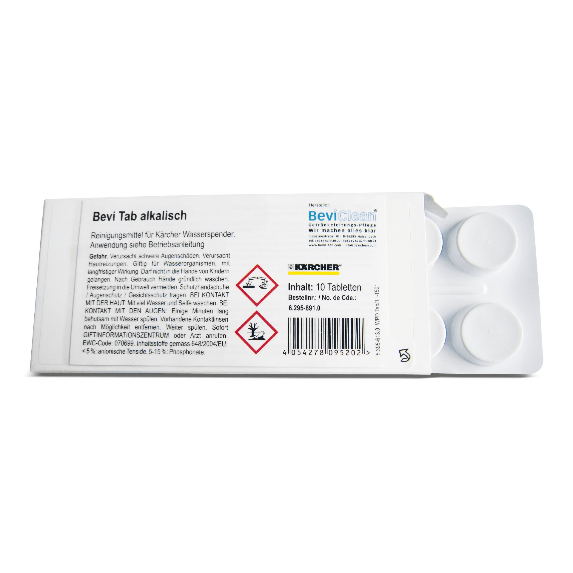 Kärcher RM Bevi Tab GBP 1x10 Tab alkalisch