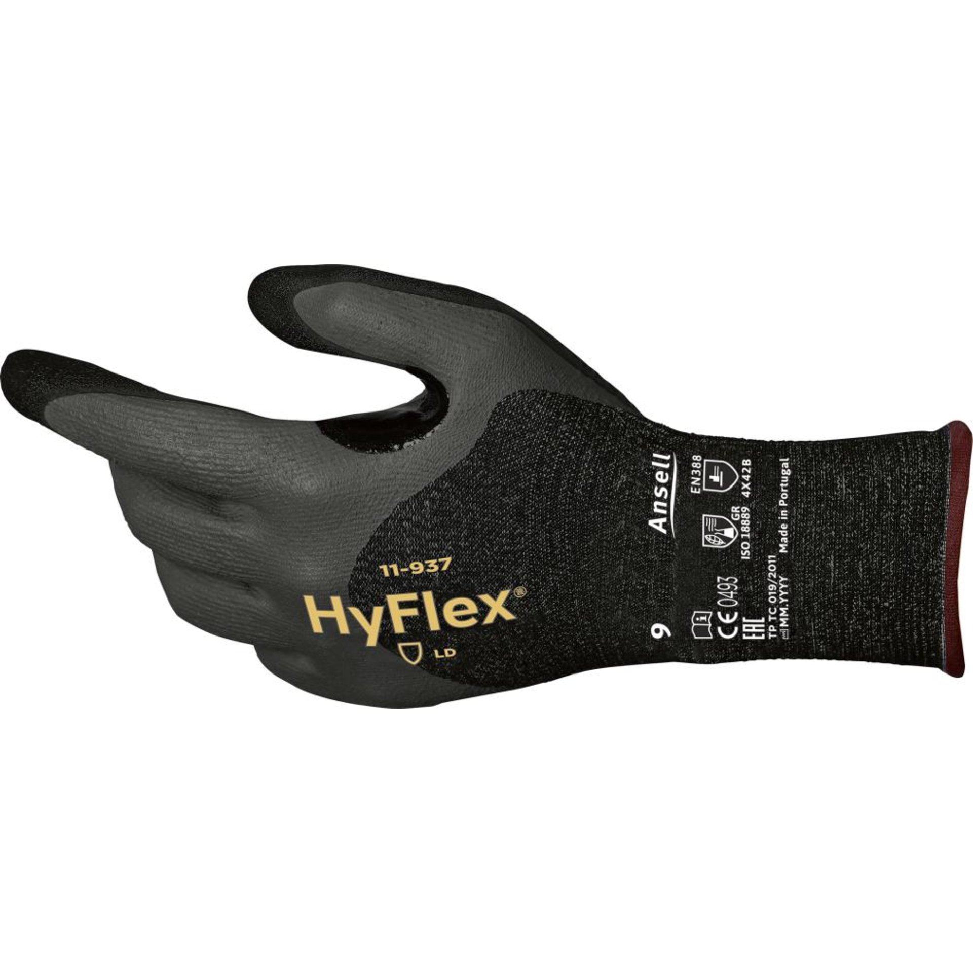 Handschuh Hyflex 11-937 Gr. 10