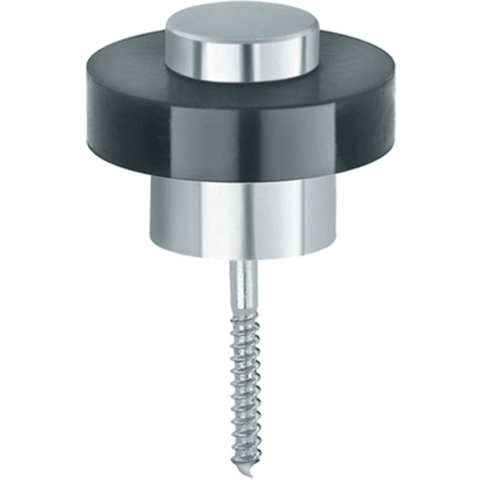 Boden-Türpuffer, 0 38 3881, Ø45mm, Alu F1, 34mm FSB