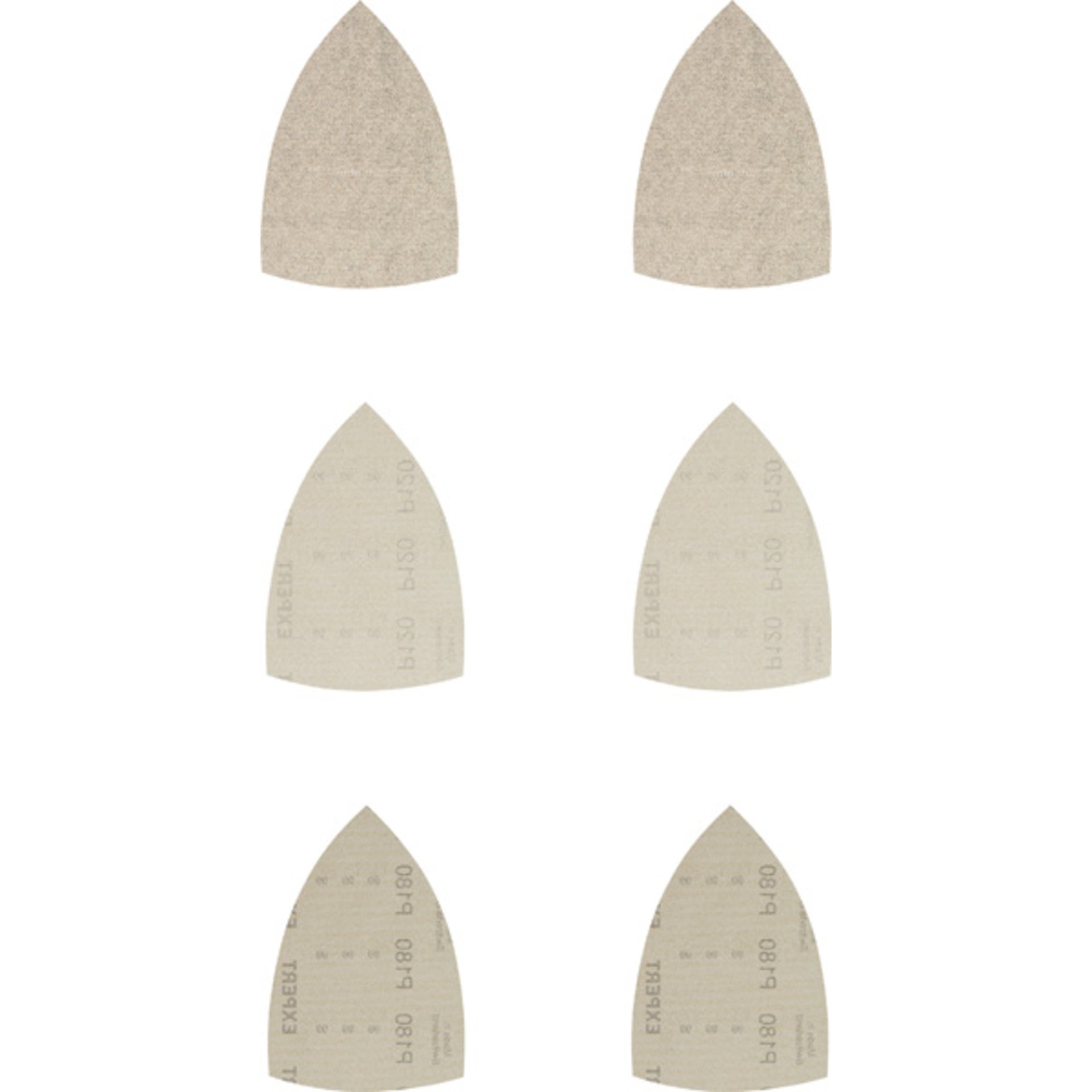 EXPERT M480 Schleifnetz Set, 100x150mm, K80-180, 10-tlg.