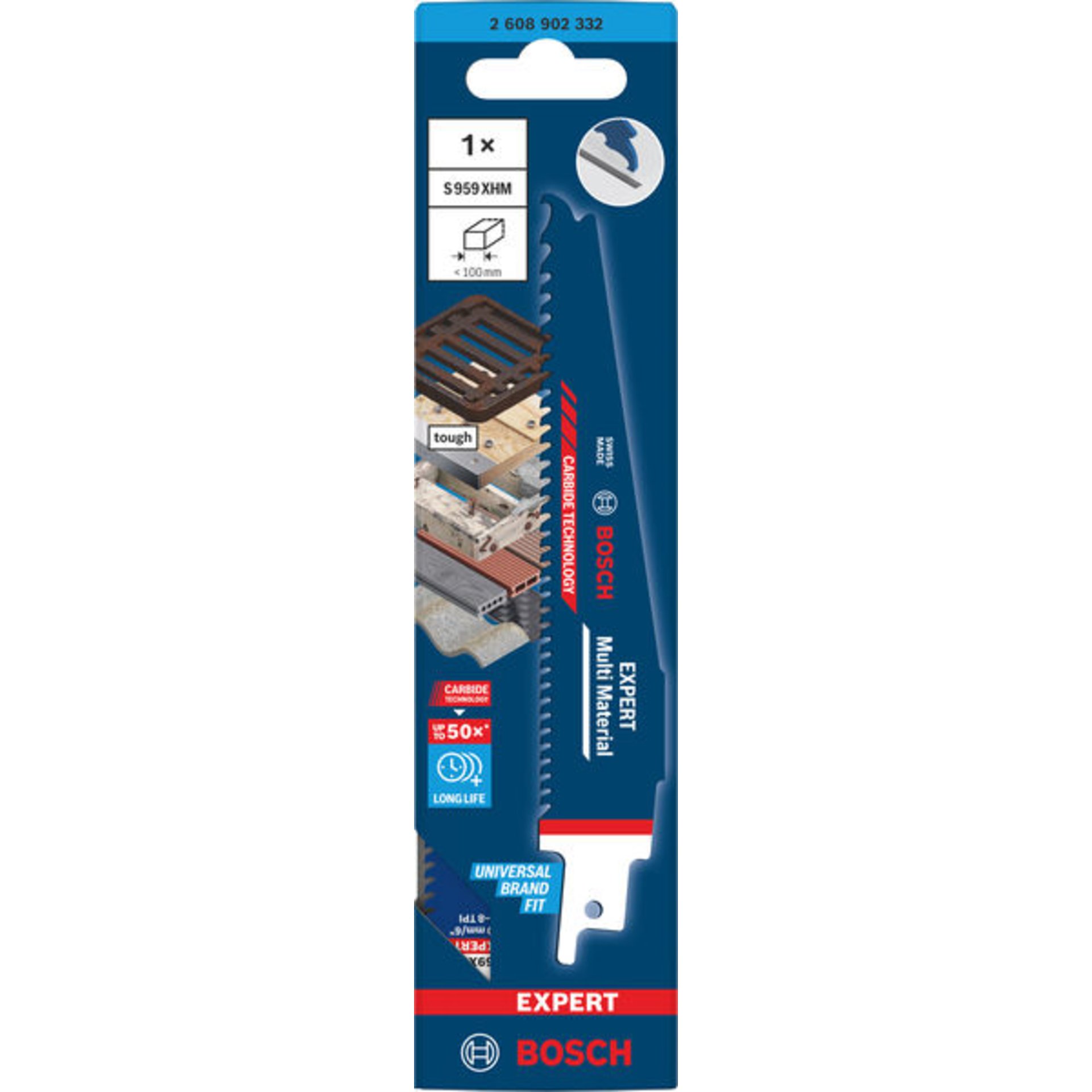 EXPERT Multi Material S959XHM Säbelsägeblatt