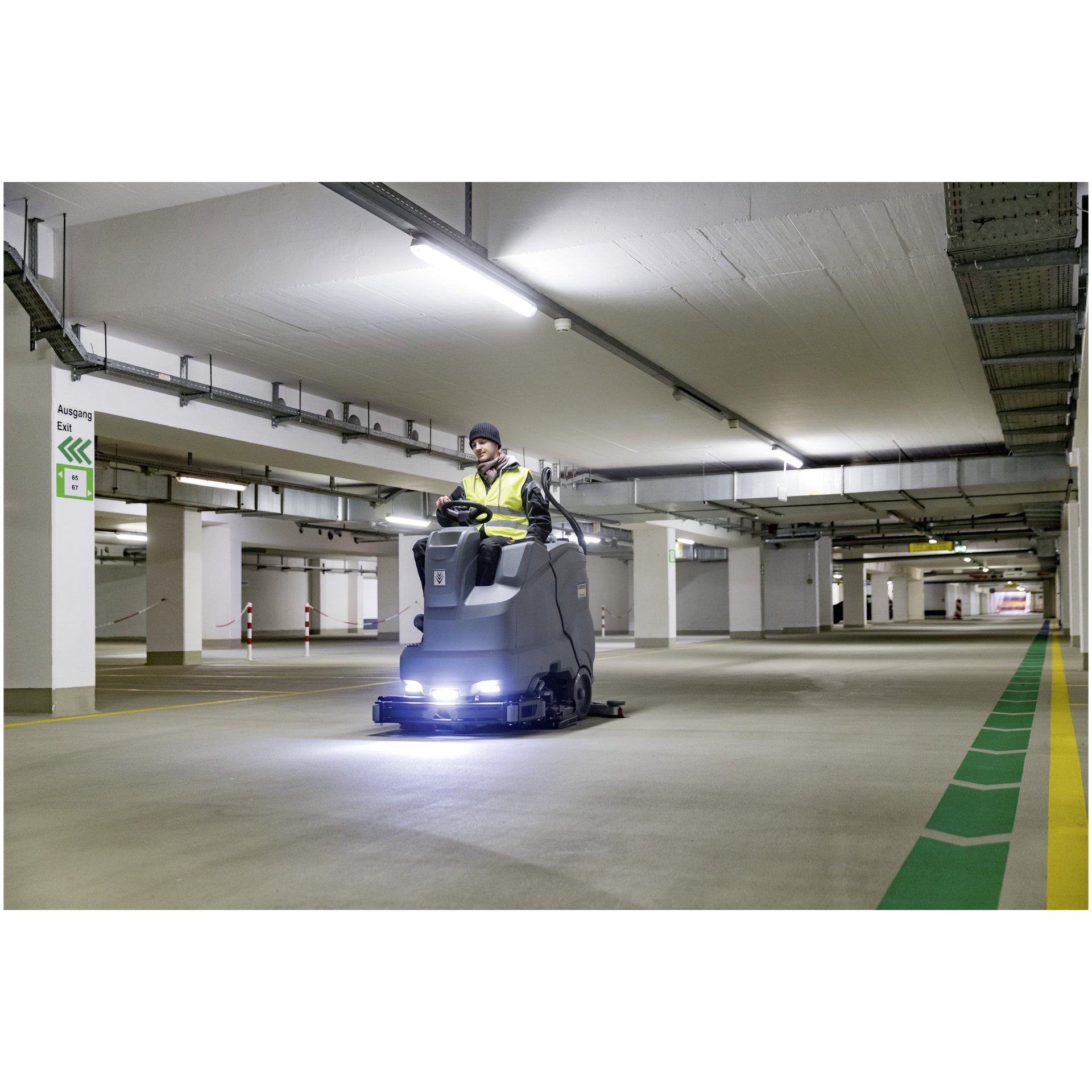 Kärcher Aufsitz-Scheuersaugmaschine B 150 R Bp Pack+170Ah AGM+D 90