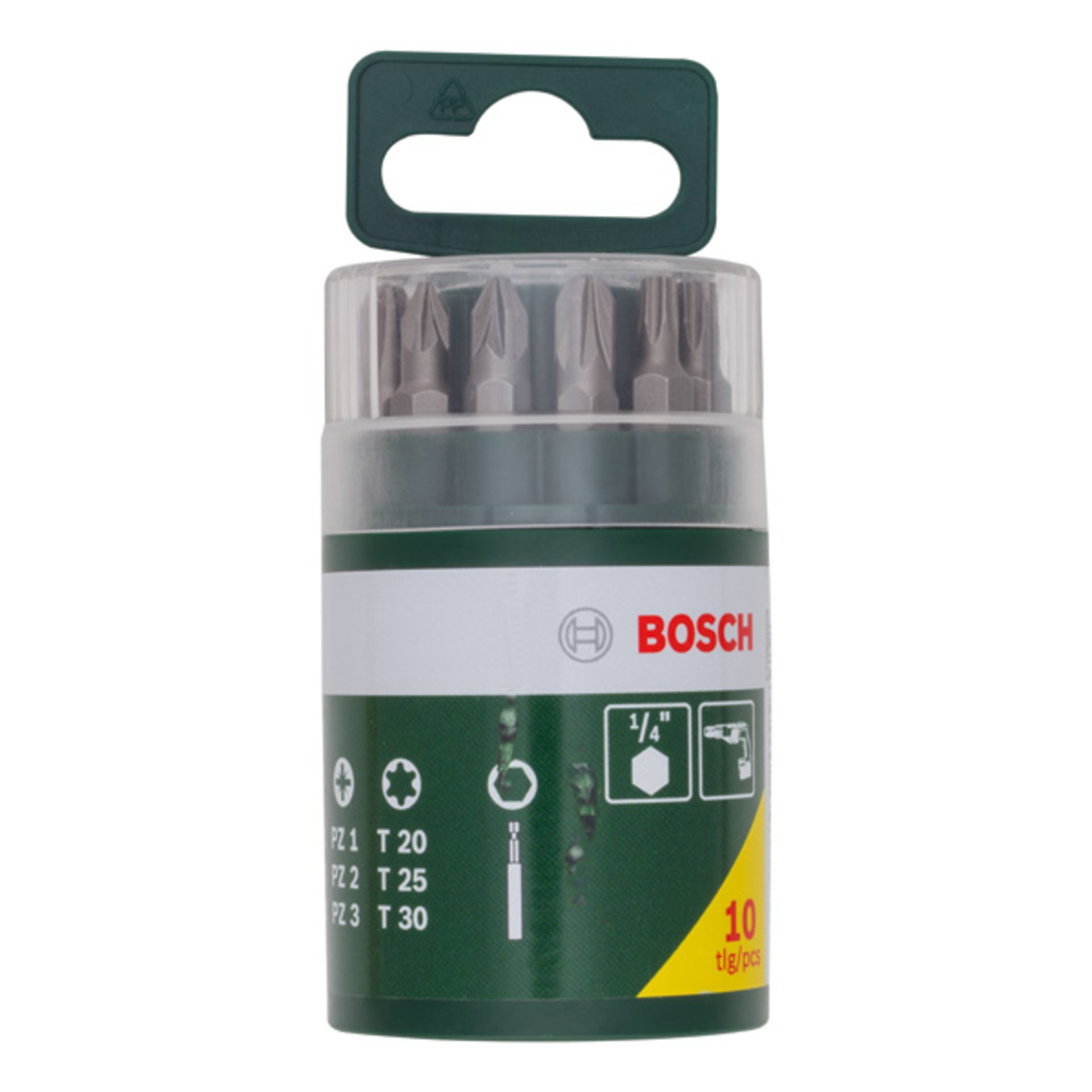 Schrauberbit-Set, 10-teilig, inklusive Torx