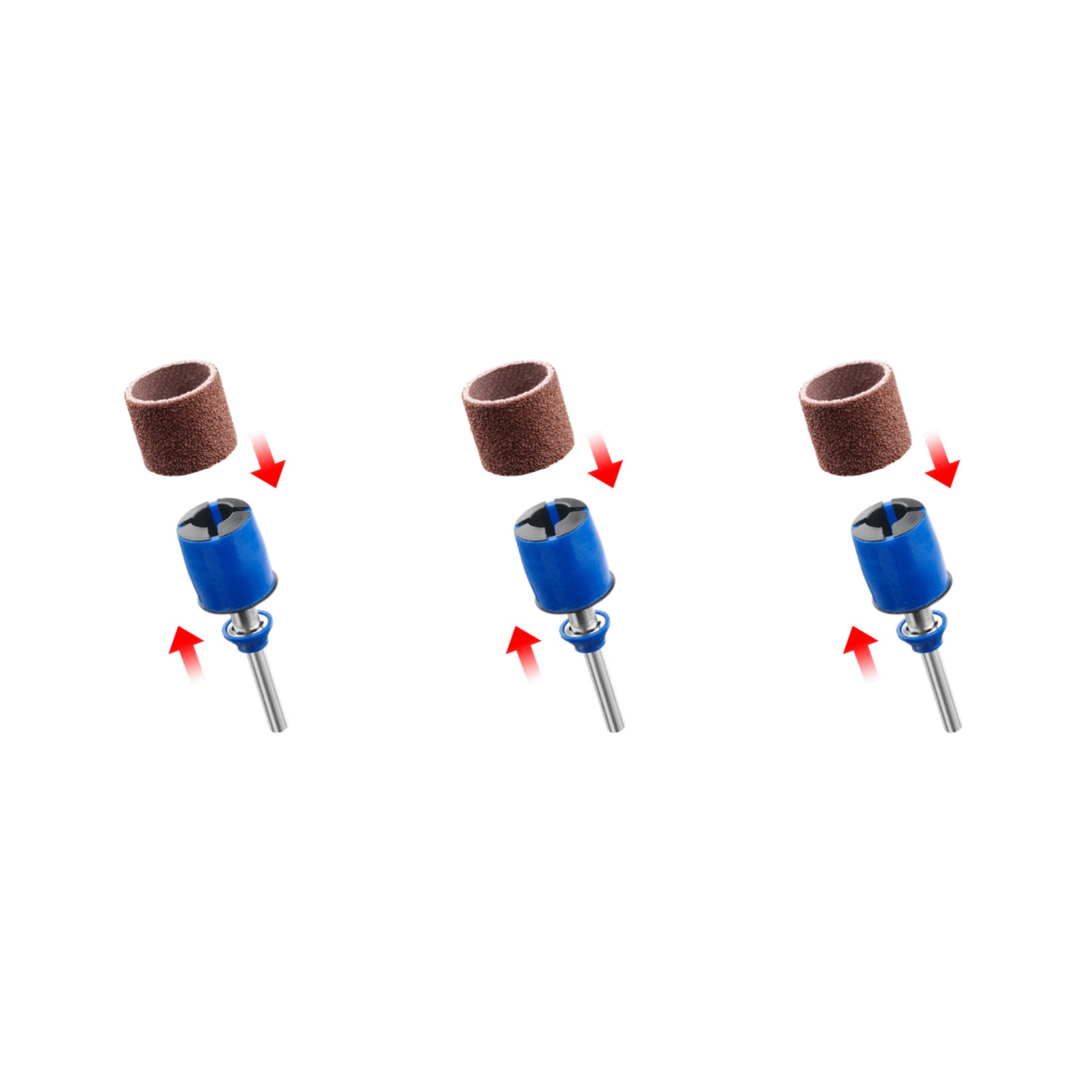 DREMEL® EZ SpeedClic: Schleifdorn & Schleifband