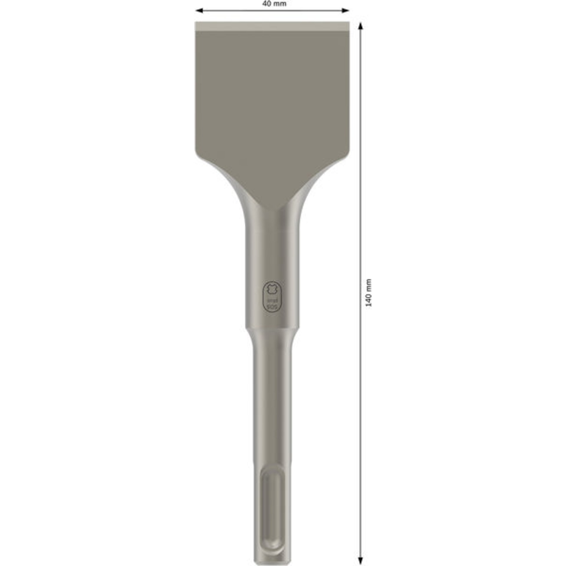 PRO SDS plus-4C Spatmeißel, 40 x 140 mm