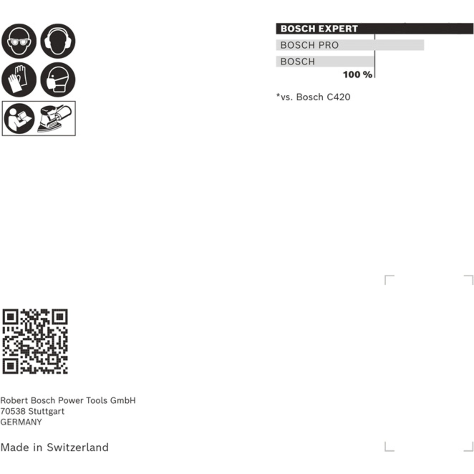 EXPERT C470 Schleifblatt Set, 102x62mm, K60-180, 11 Löcher, 10-tlg.