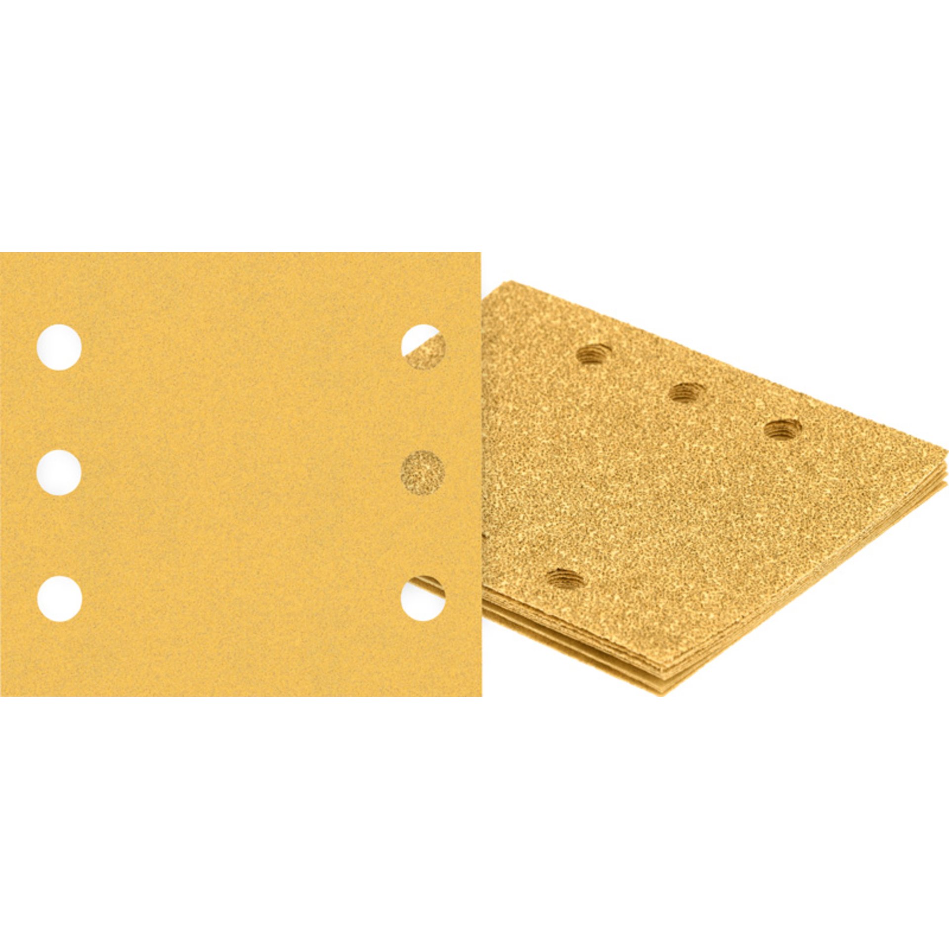 EXPERT C470 Schleifblatt, 115x107mm, K120, 6 Löcher, 10-tlg.