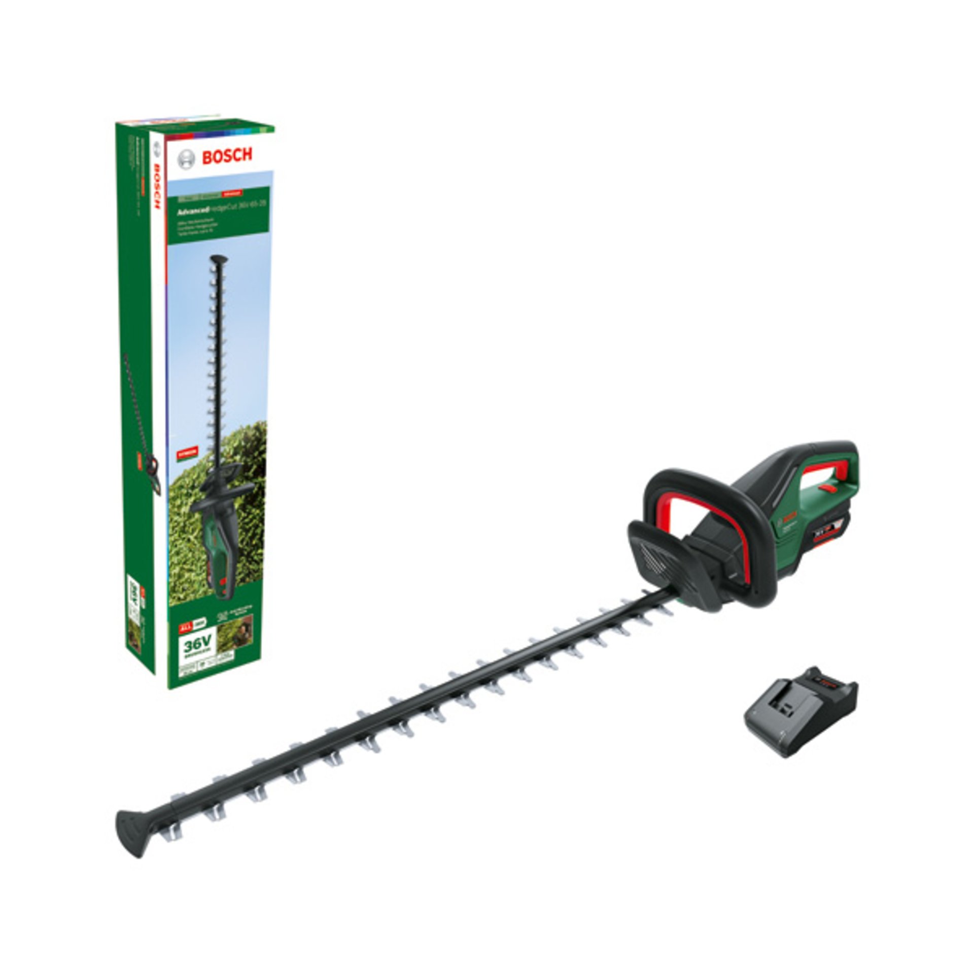Akku-Heckenschere AdvancedHedgeCut 36V-65-28, 1 x Akku 36V 2,0Ah