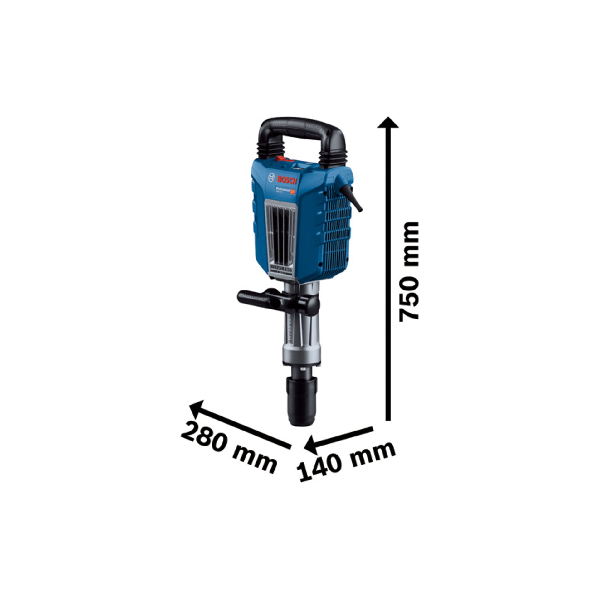 Abbruchhammer GSH 14 C im Handwerkerkoffer