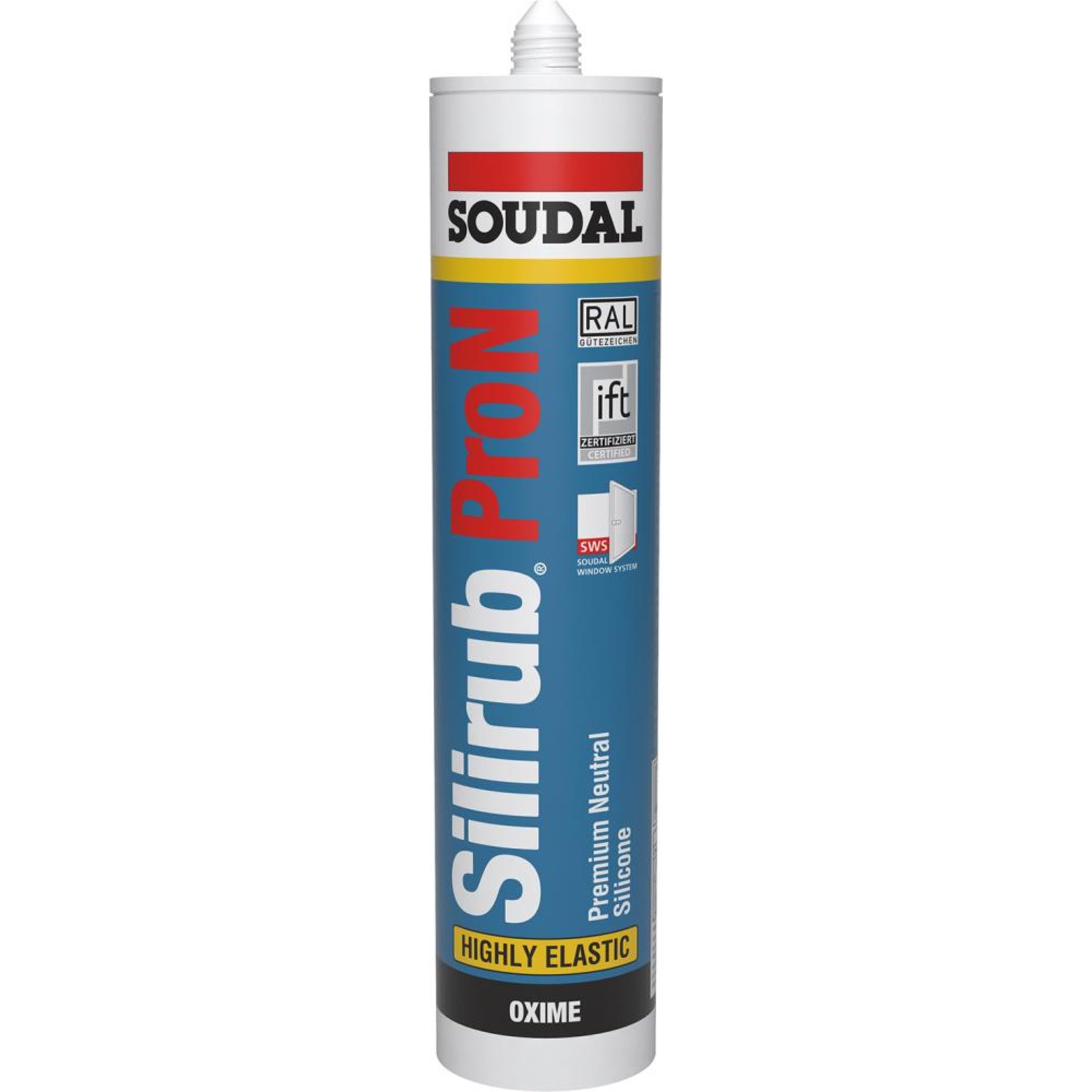 SILIRUB PRO N 300ml grau SOUDAL