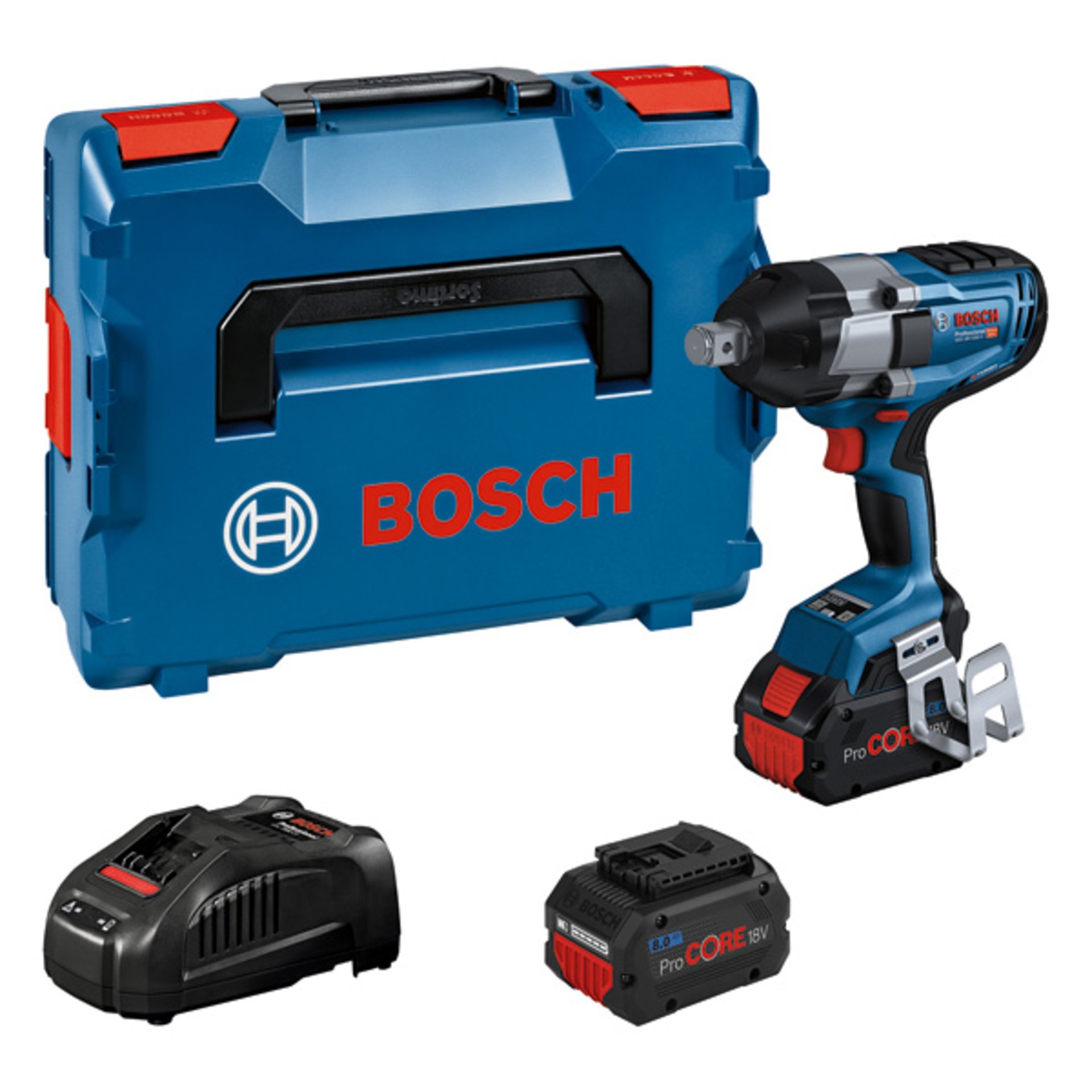 Akku-Drehschlagschrauber GDS 18V-1050 H, 2 x Akku ProCORE18V 8.0Ah in L-BOXX