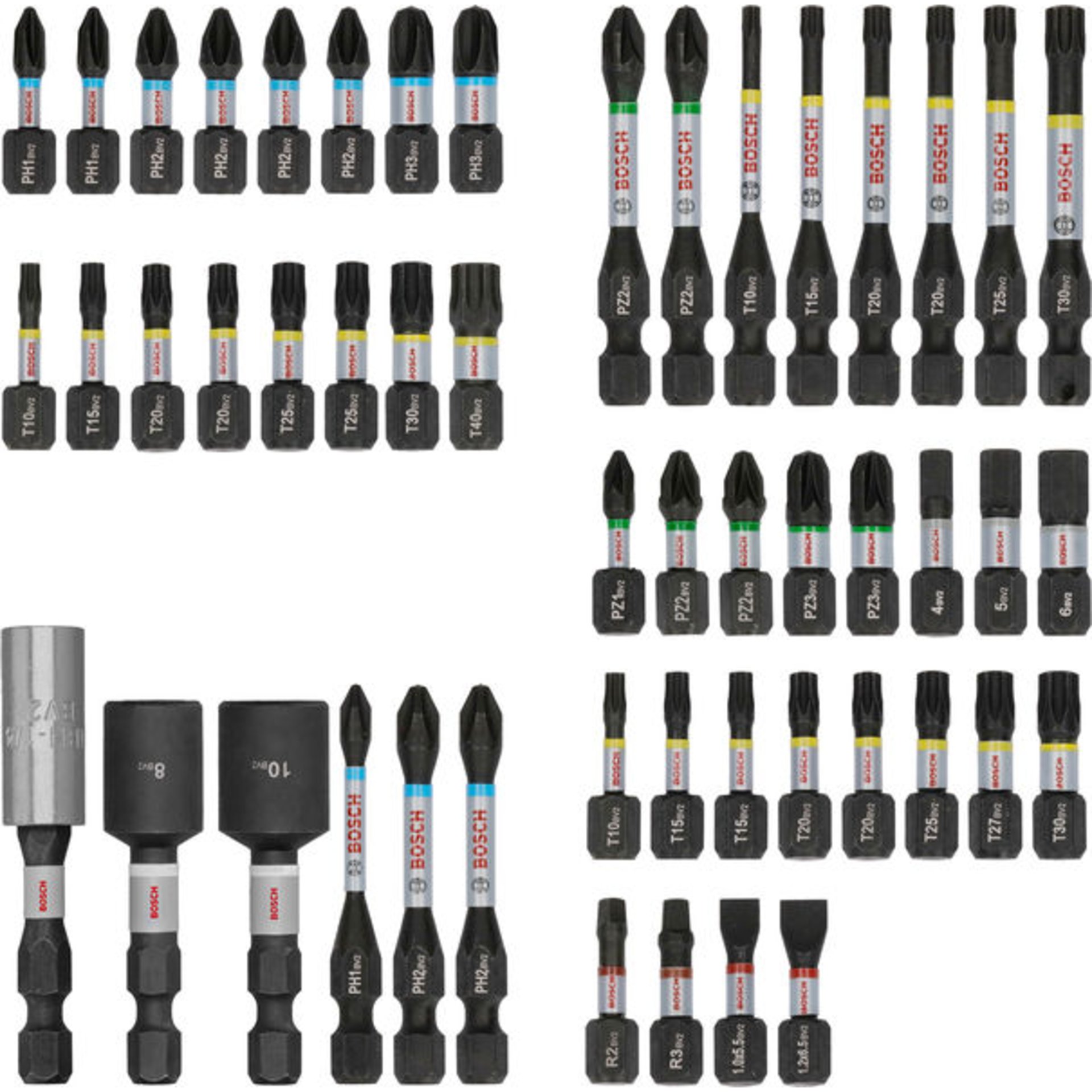 PRO Impact Schrauberbit Set, 50-tlg.