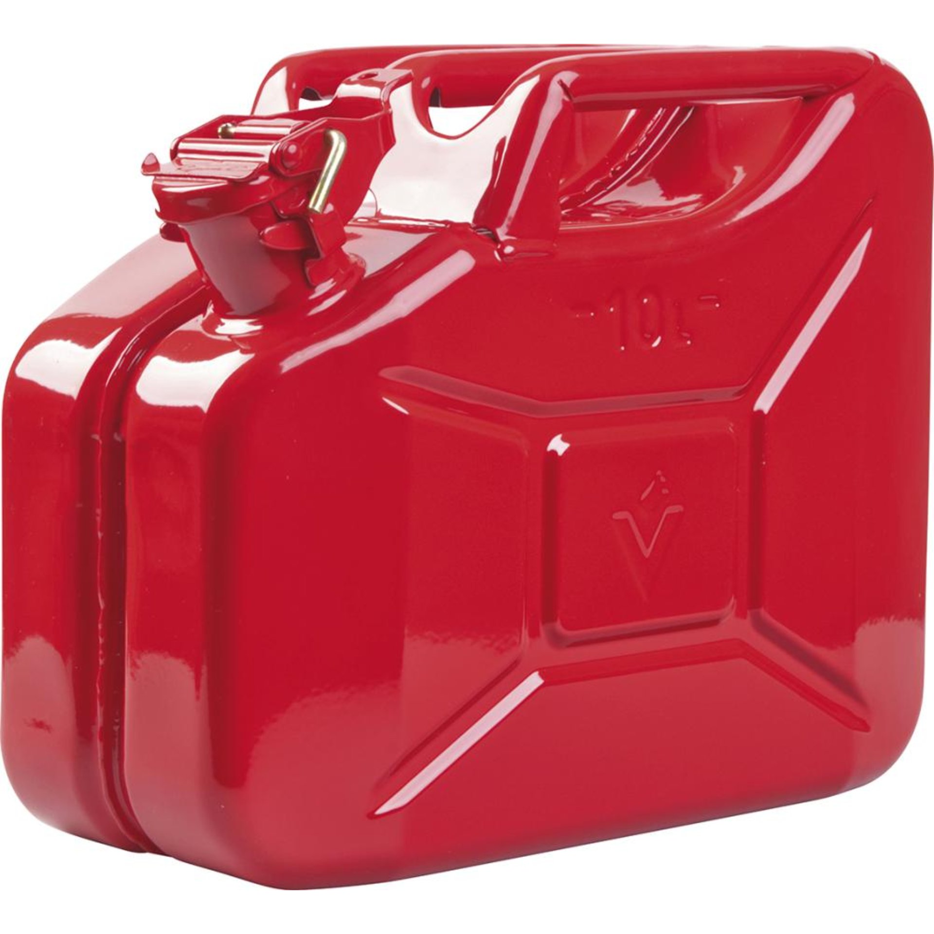 Kraftstoffkanister Stahlblech Nenninhalt 10lFeuerrot RAL 3000 VALPRO