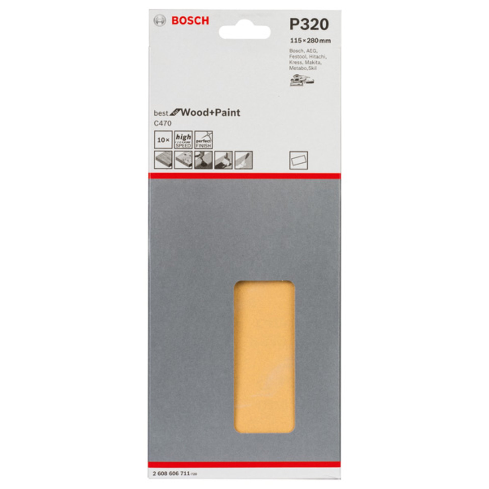 Schleifblatt C470, 10er-Pack