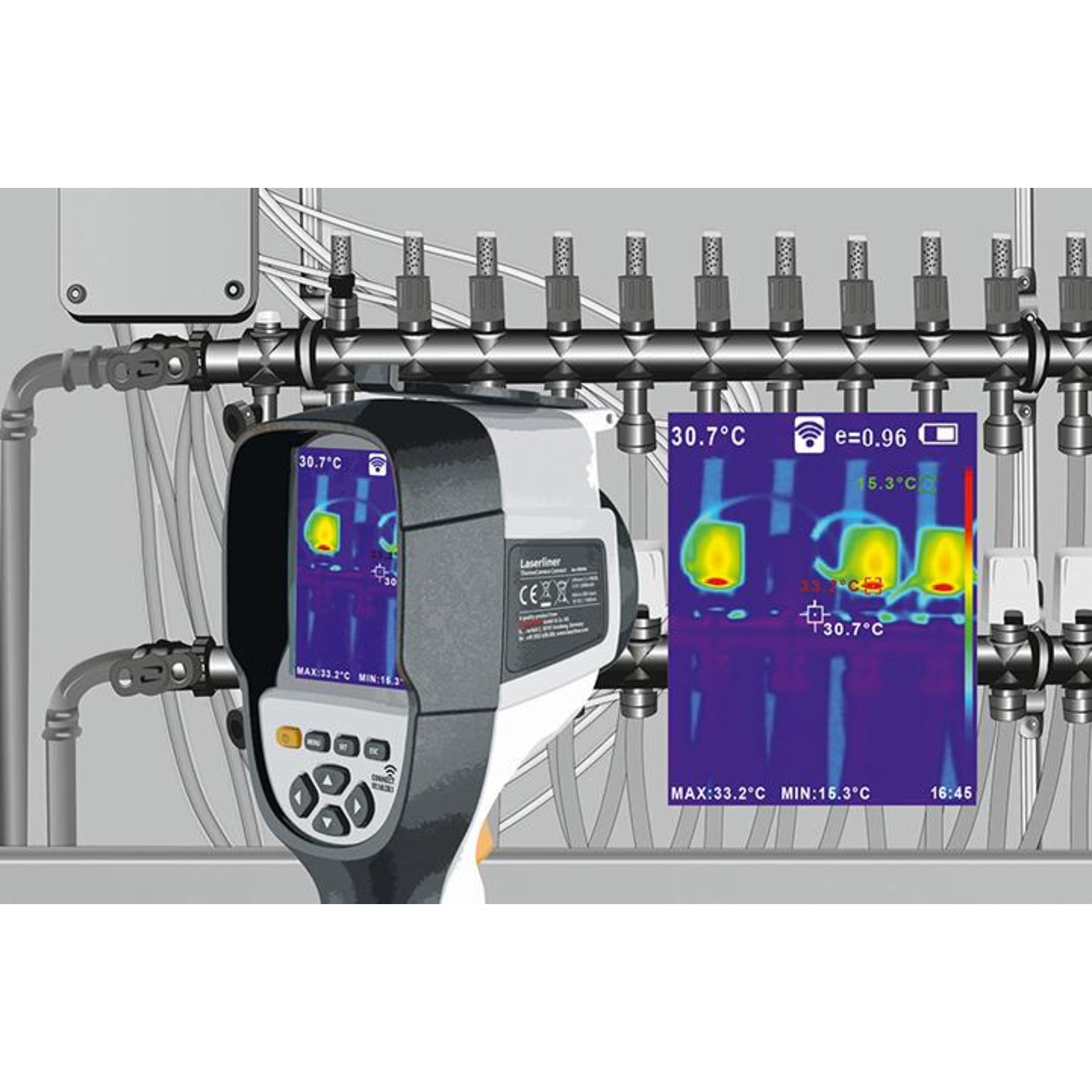 Wärmebildkamera ThermoCamera Connect Laserliner