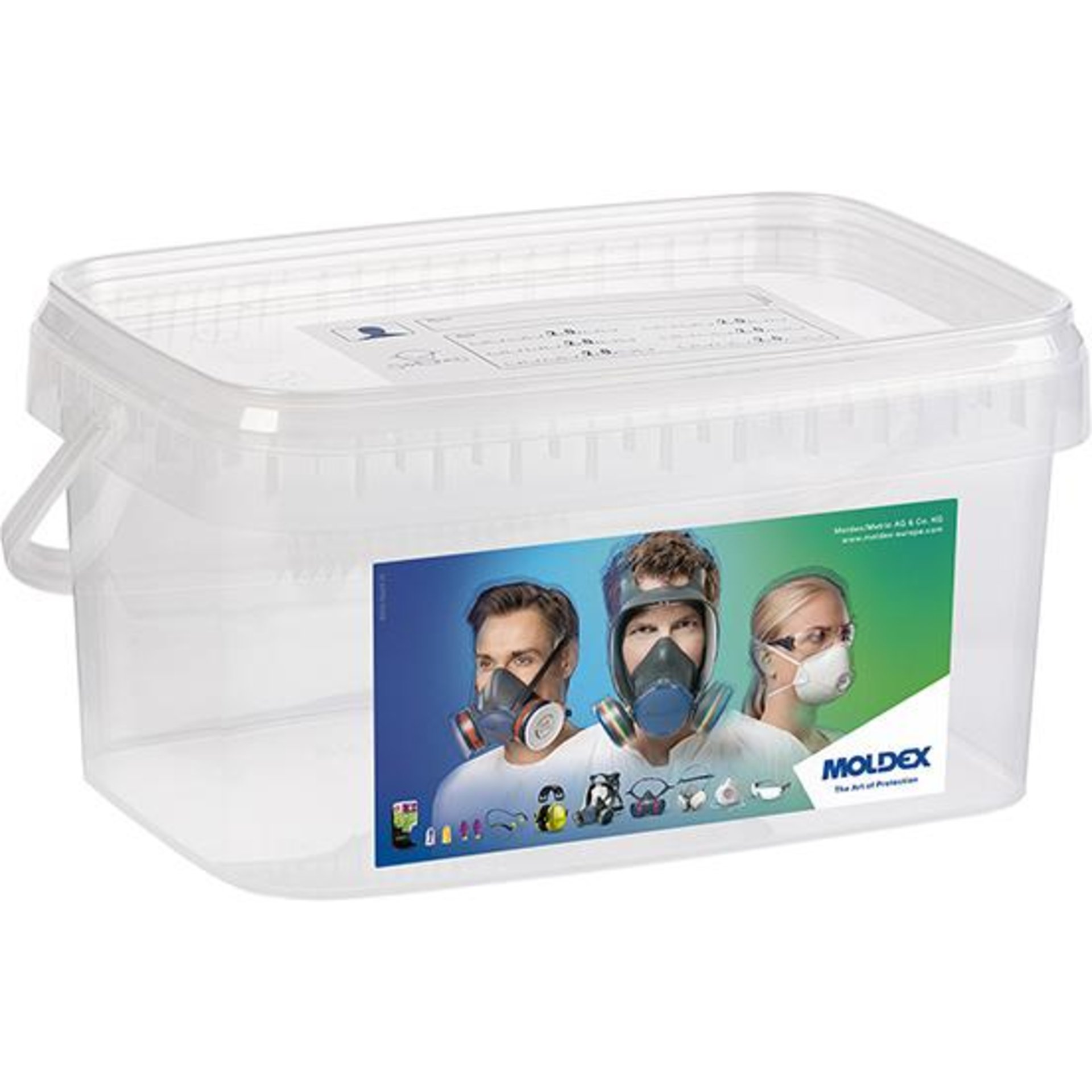 Aufbewahrungsbox für Halbmasken