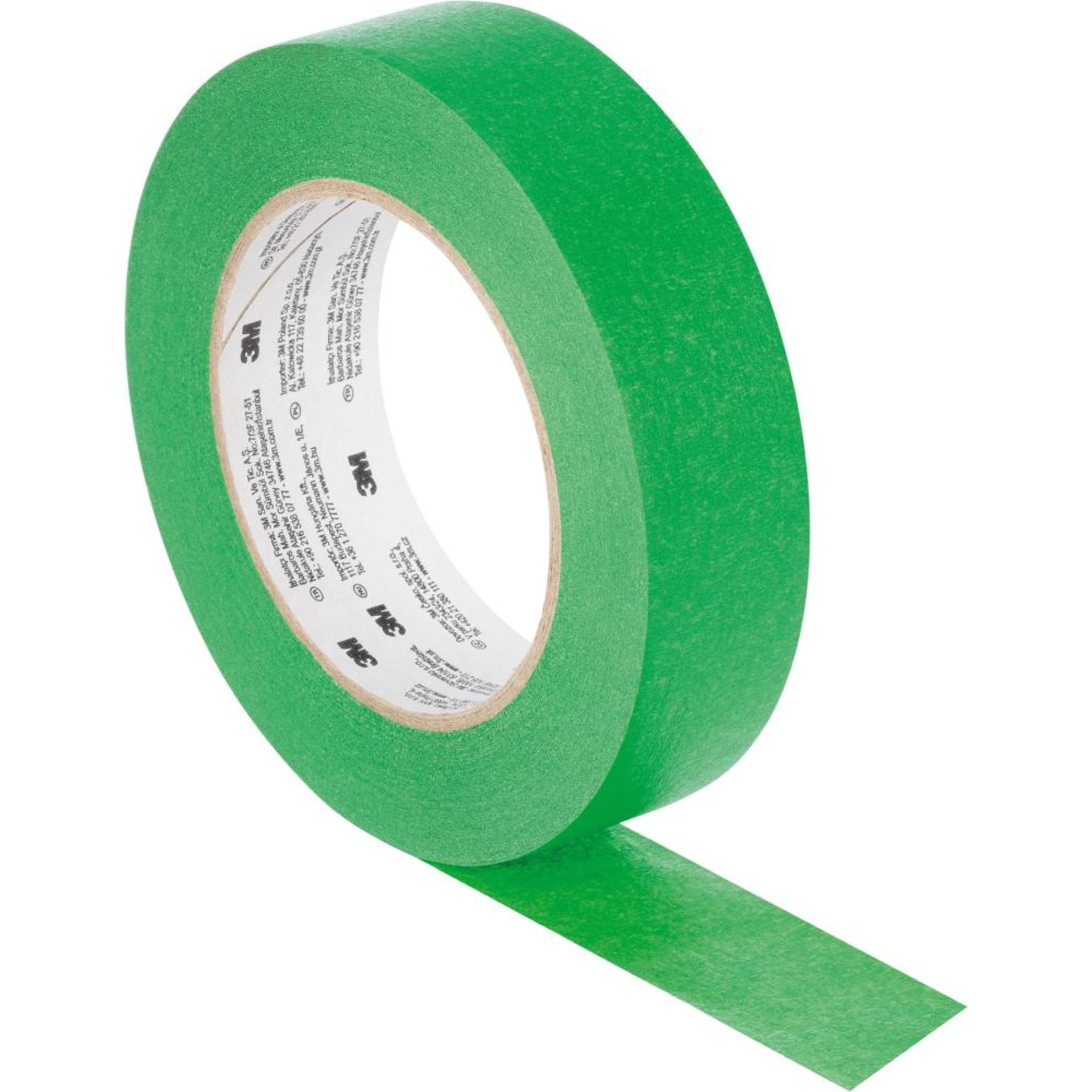 3M UV-beständ. Abdeckband 2814 grün 18mm x 50m, 0.12mm