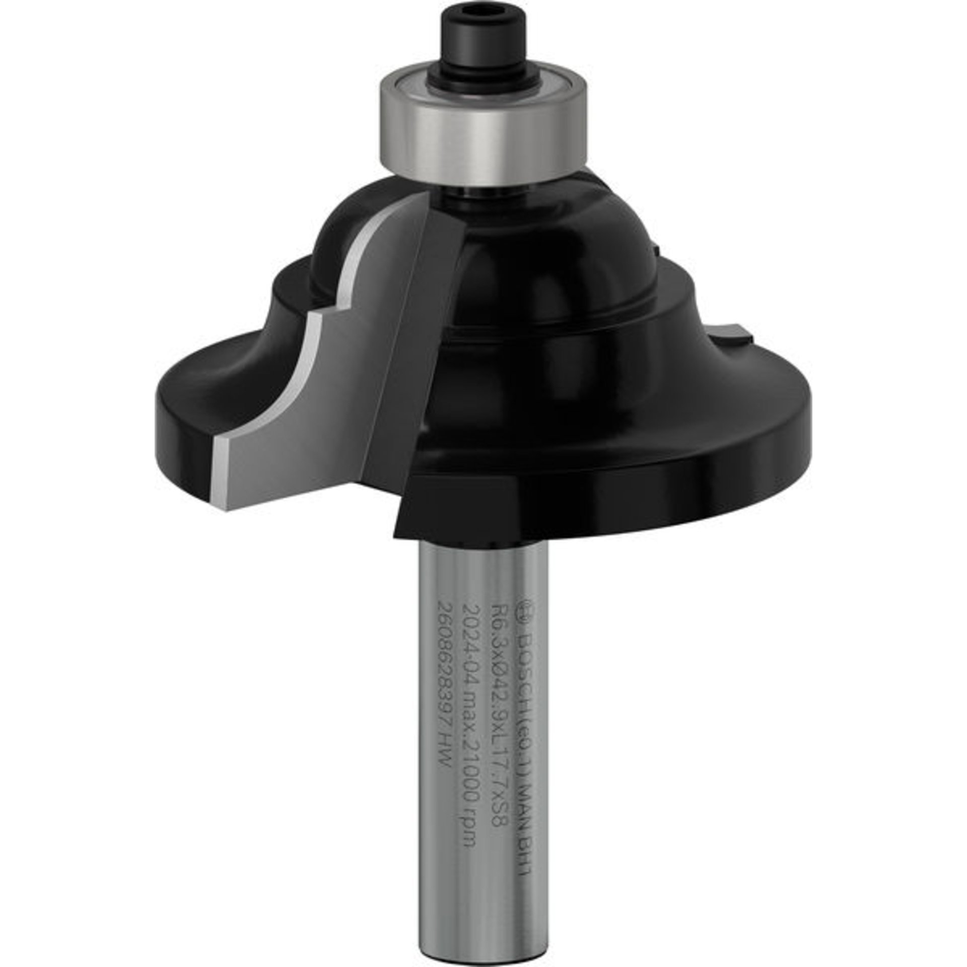 PRO Profilfräser, R 6,3 mm, S 8 mm