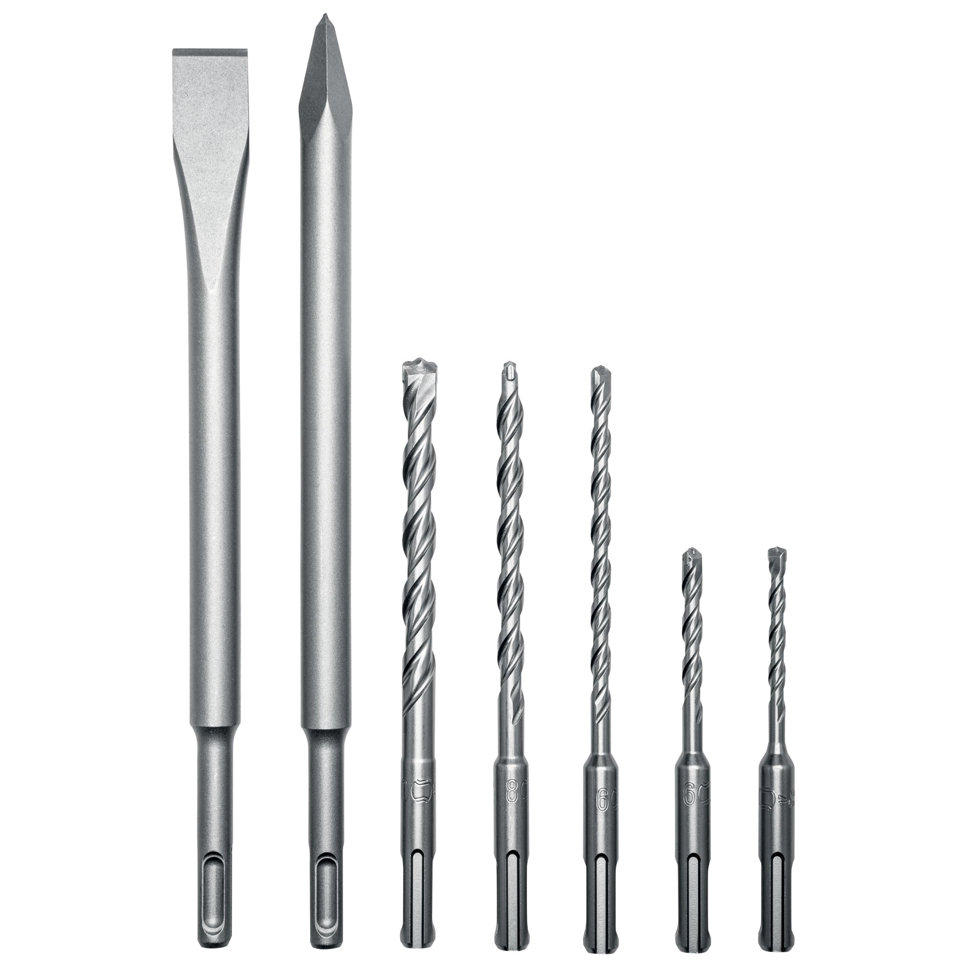 Hammerbohrer-/Meißelset SDS-plus Xtreme