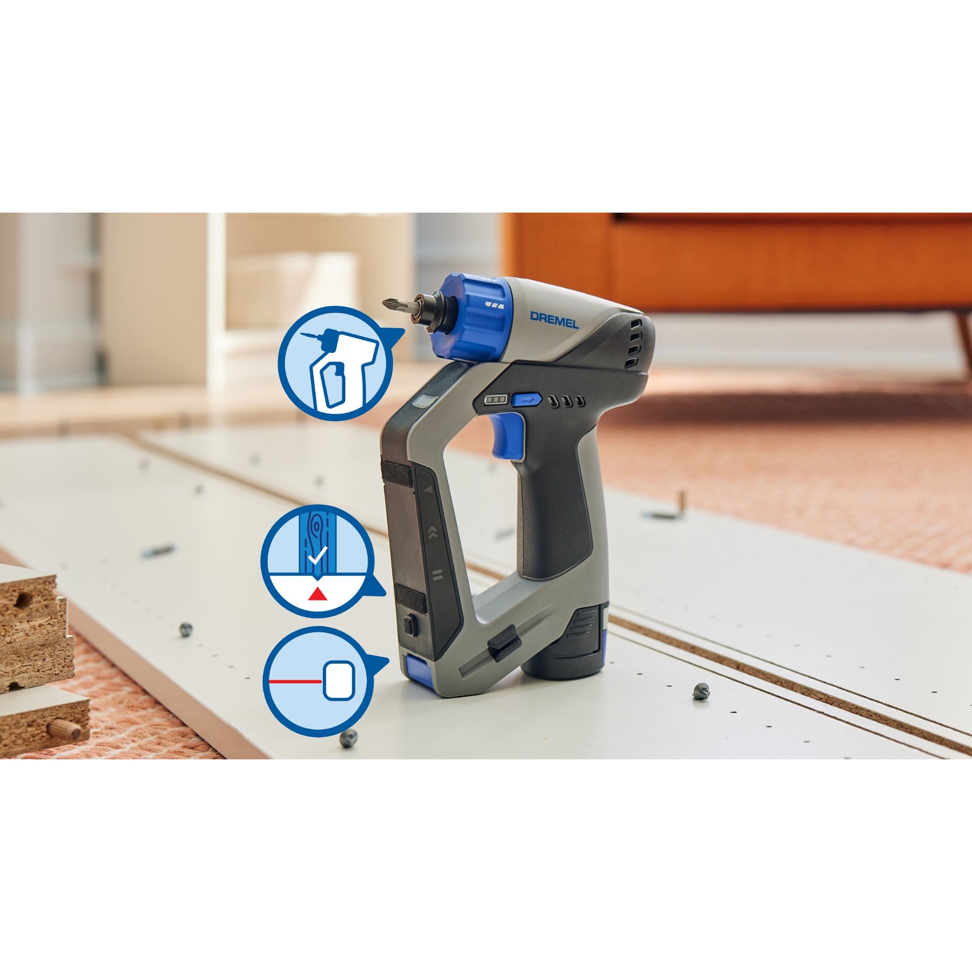 DREMEL® Blueprint 3-in-1 Akku-Bohrschrauber 12V
