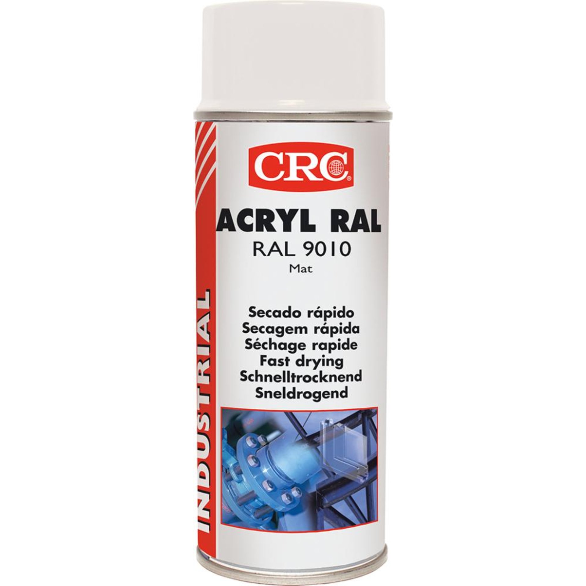 Acryl RAL 9010 Reinweiß, matt, 400ml Spraydose