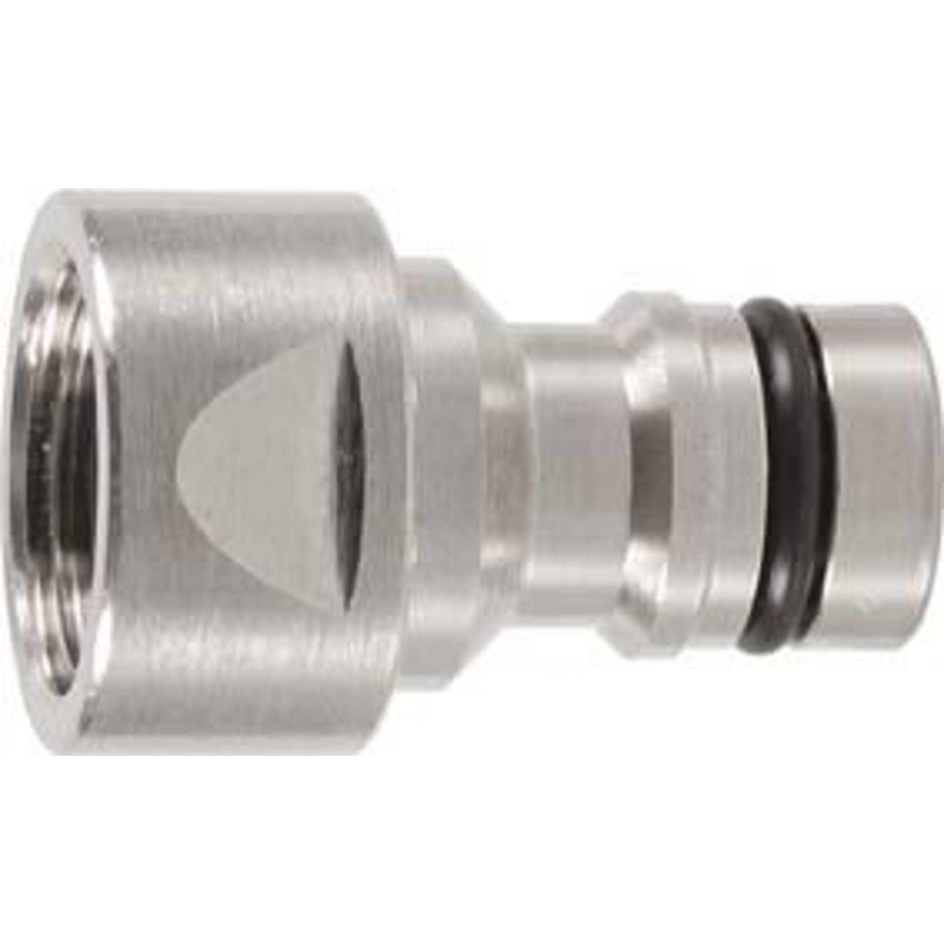 Hahnstecker IG G 1/2" MS Ni GEKA plus Stecksystem